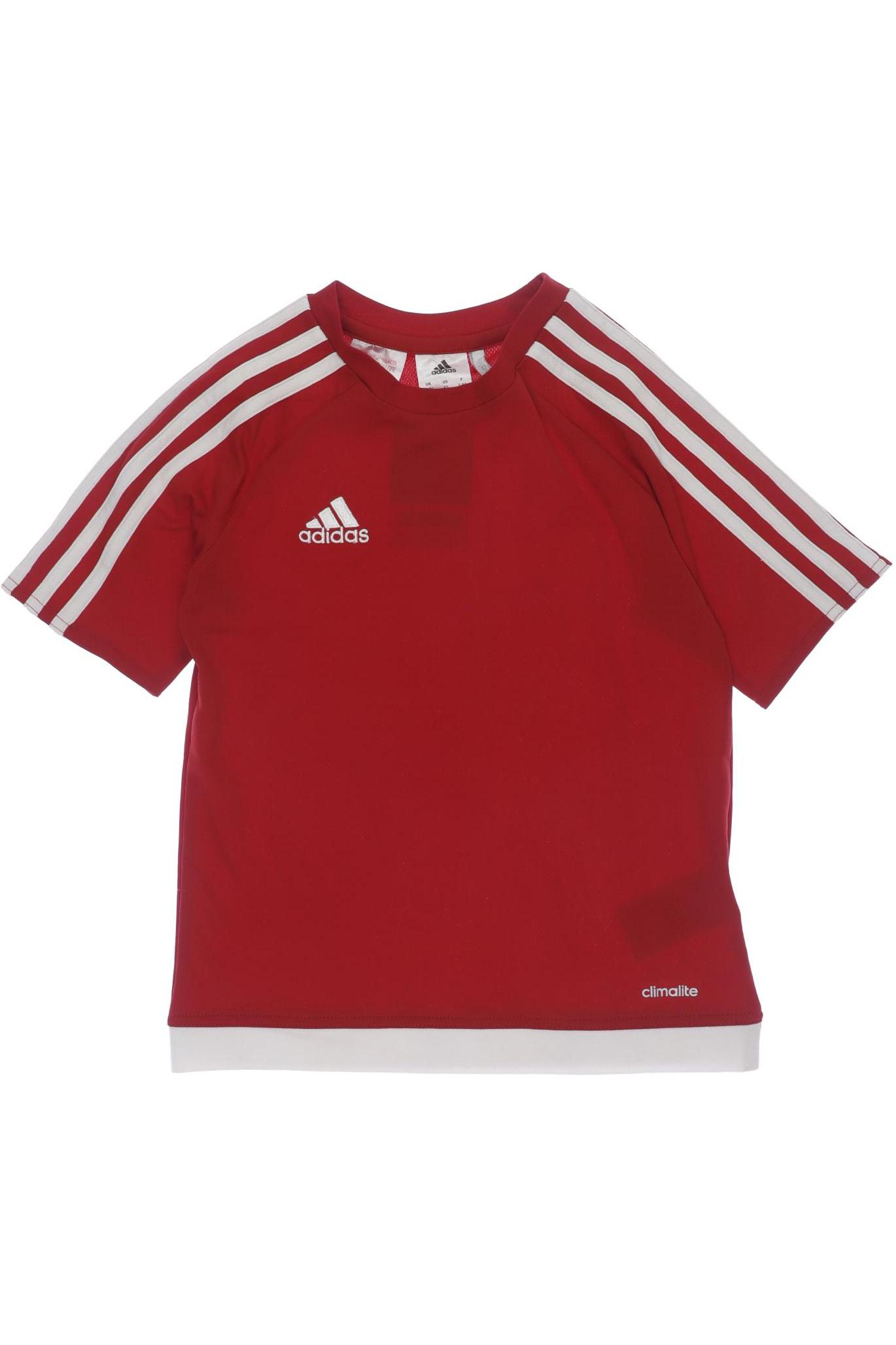 

adidas Herren T-Shirt, rot, Gr. 128