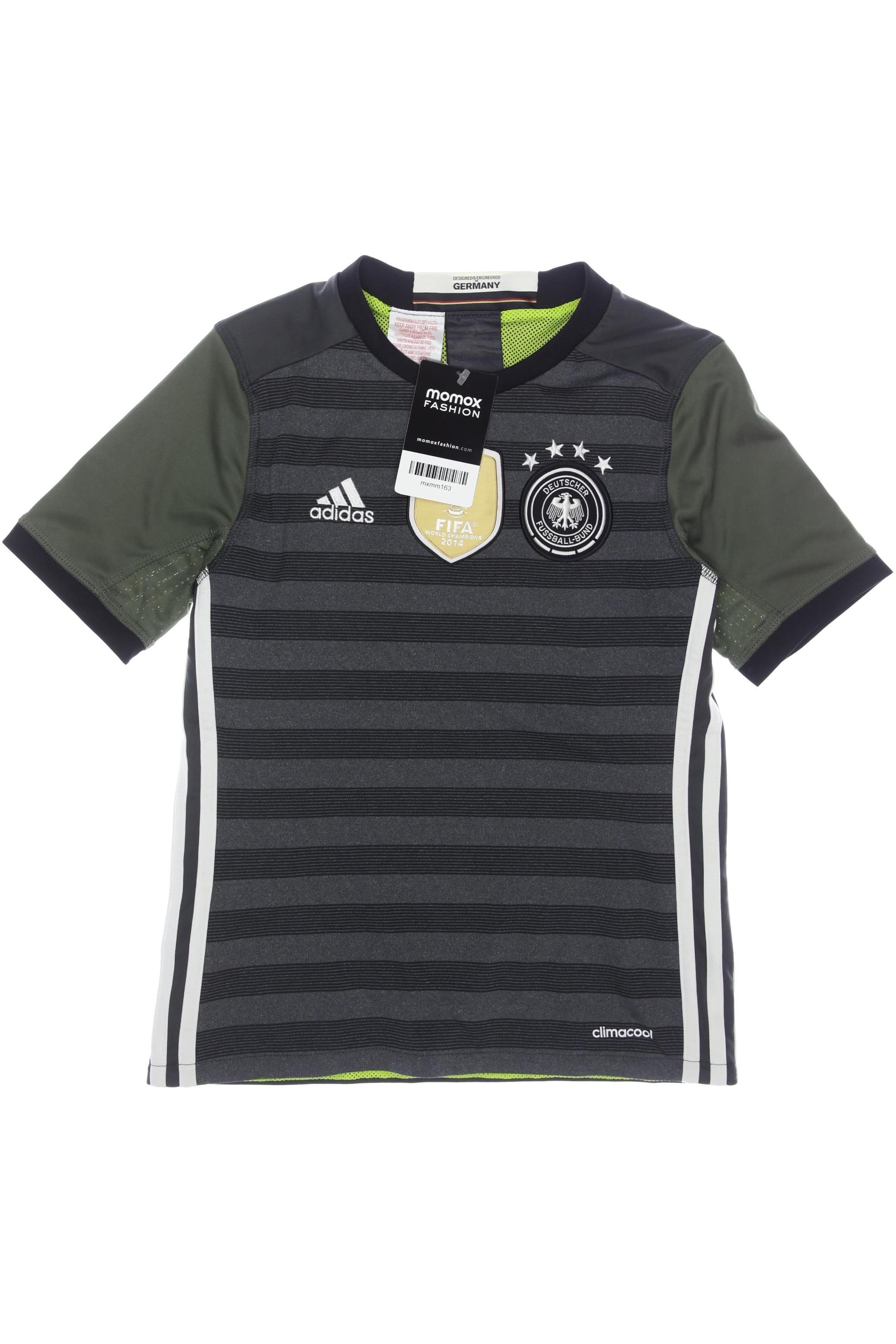 

adidas Herren T-Shirt, grau, Gr. 140