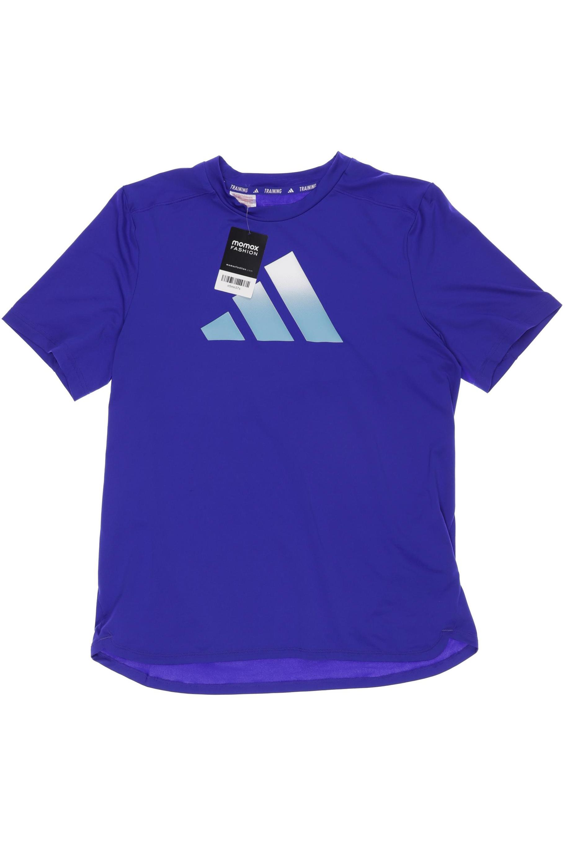 

adidas Herren T-Shirt, blau, Gr. 176