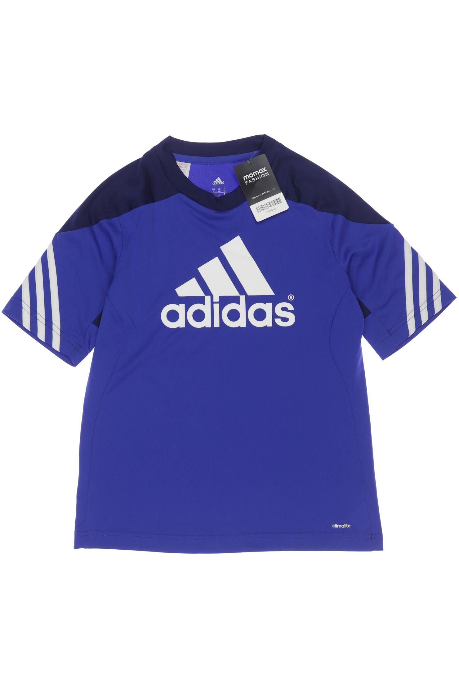 

adidas Herren T-Shirt, marineblau, Gr. 152