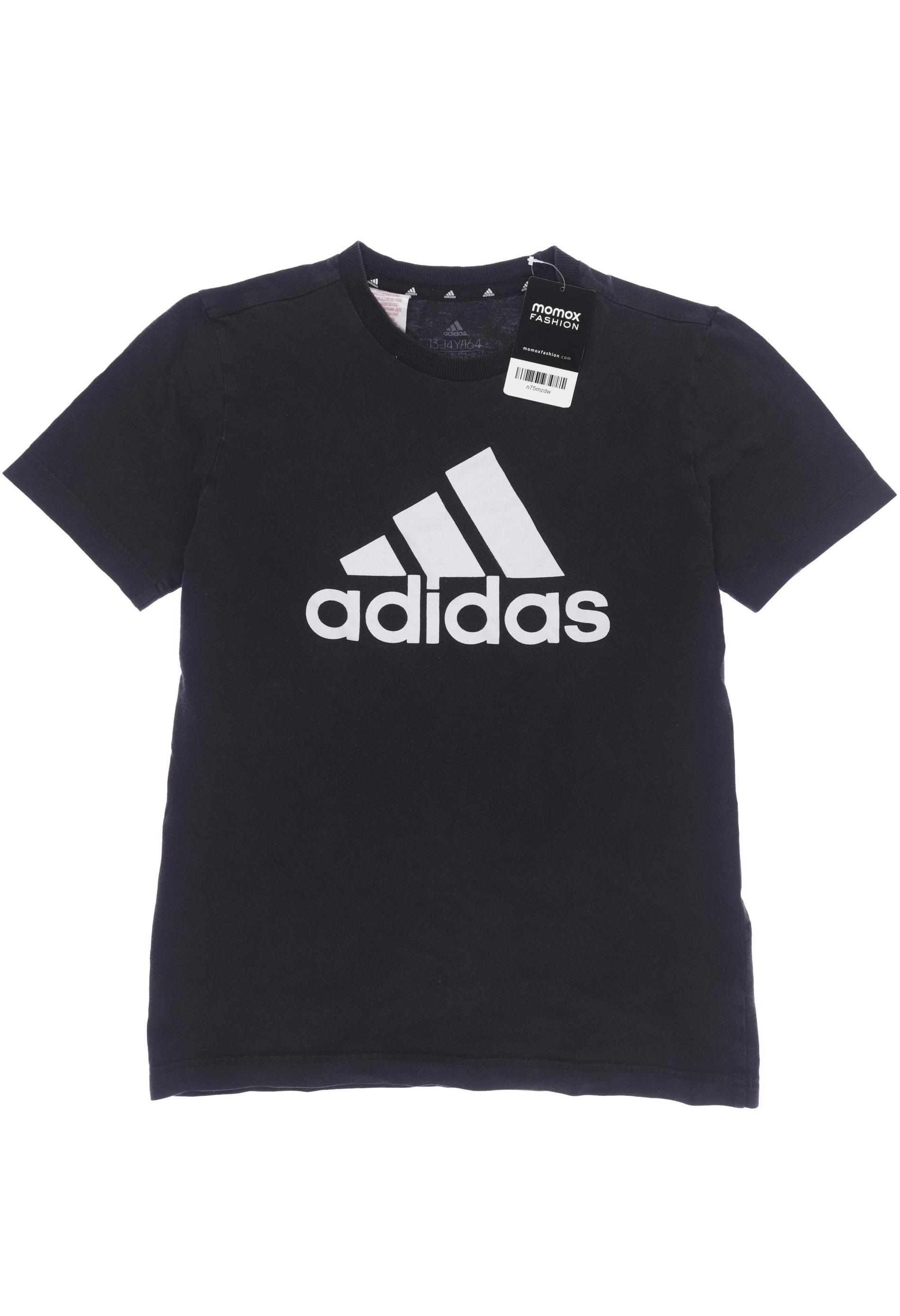 

adidas Herren T-Shirt, schwarz, Gr. 164