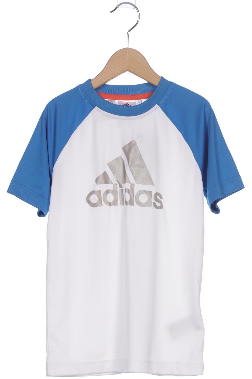 

adidas Herren T-Shirt, weiß, Gr. 128