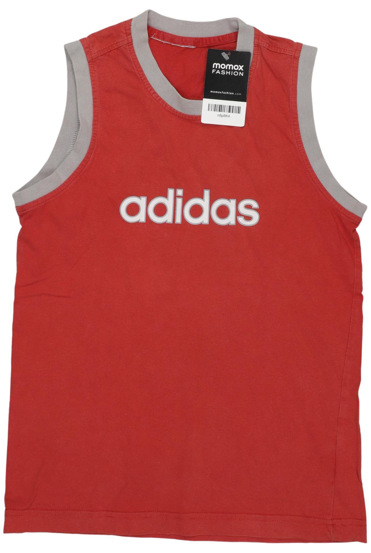 

adidas Herren T-Shirt, rot, Gr. 158