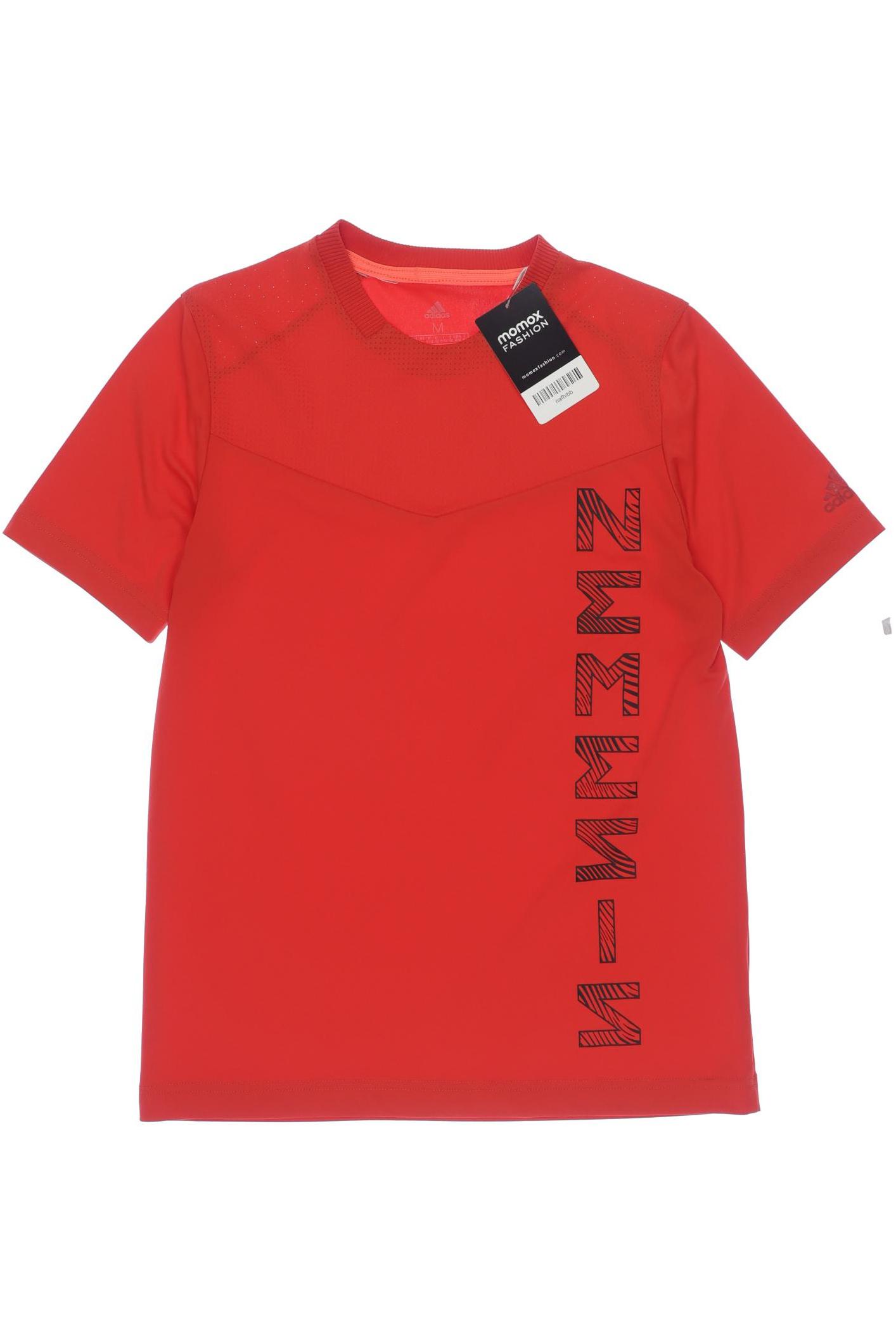 

adidas Herren T-Shirt, rot, Gr. 152