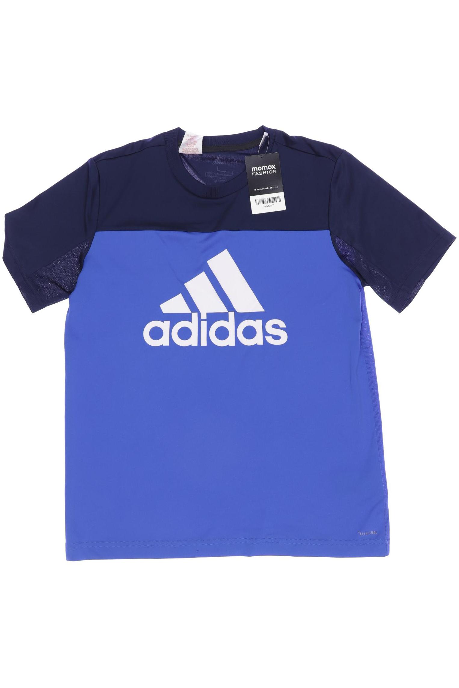 

adidas Herren T-Shirt, marineblau, Gr. 164