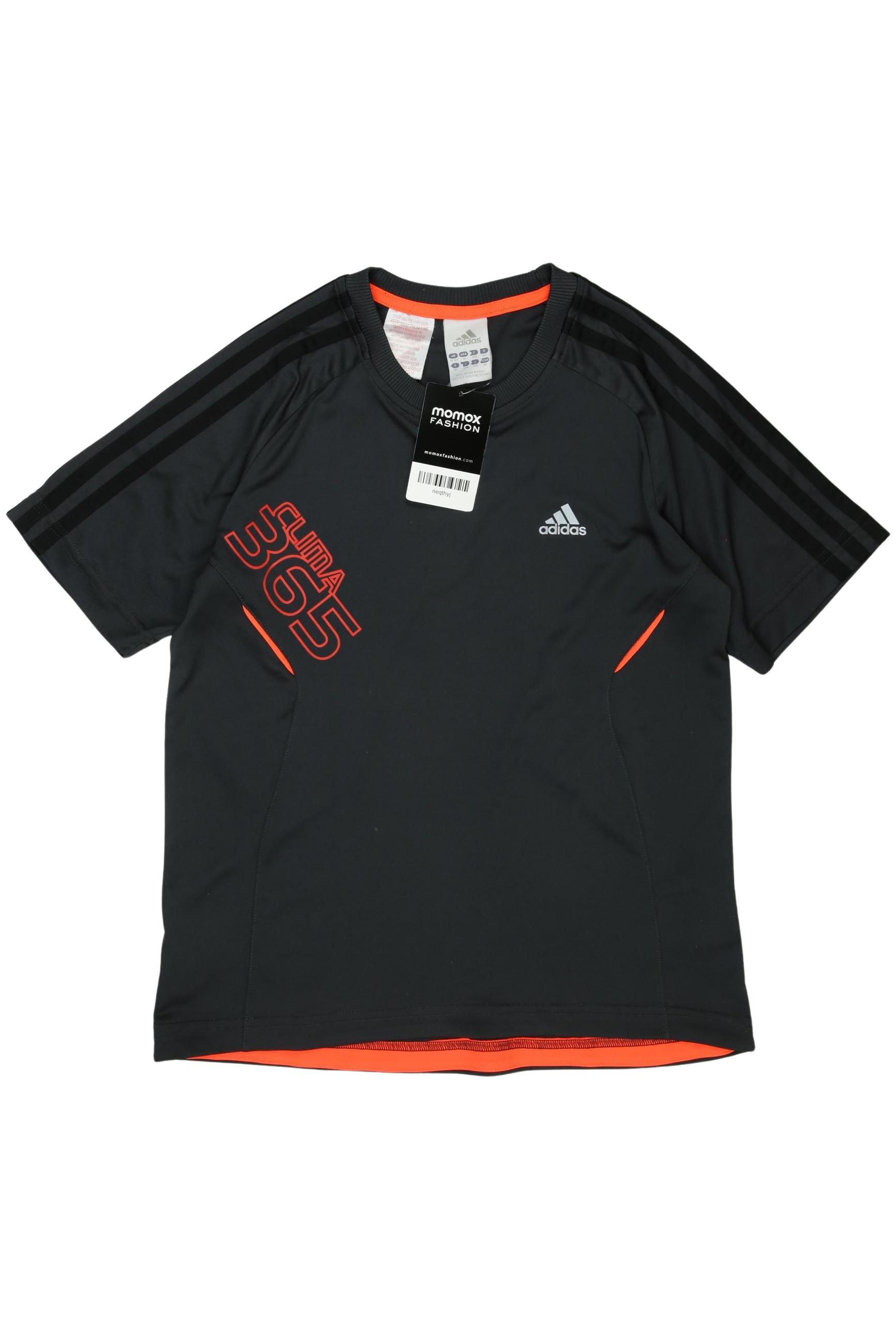 

adidas Herren T-Shirt, grau, Gr. 152