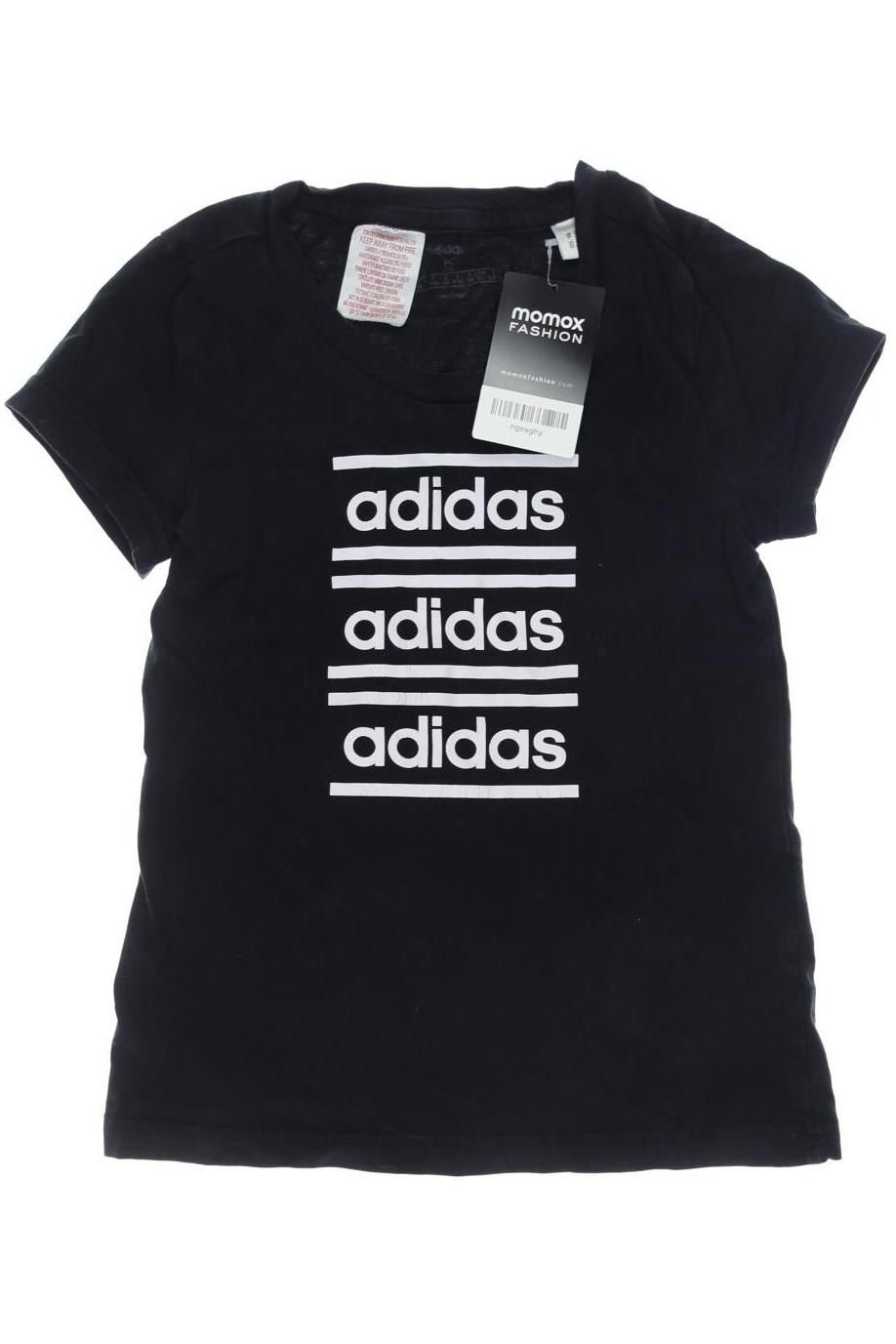 

adidas Herren T-Shirt, schwarz, Gr. 140