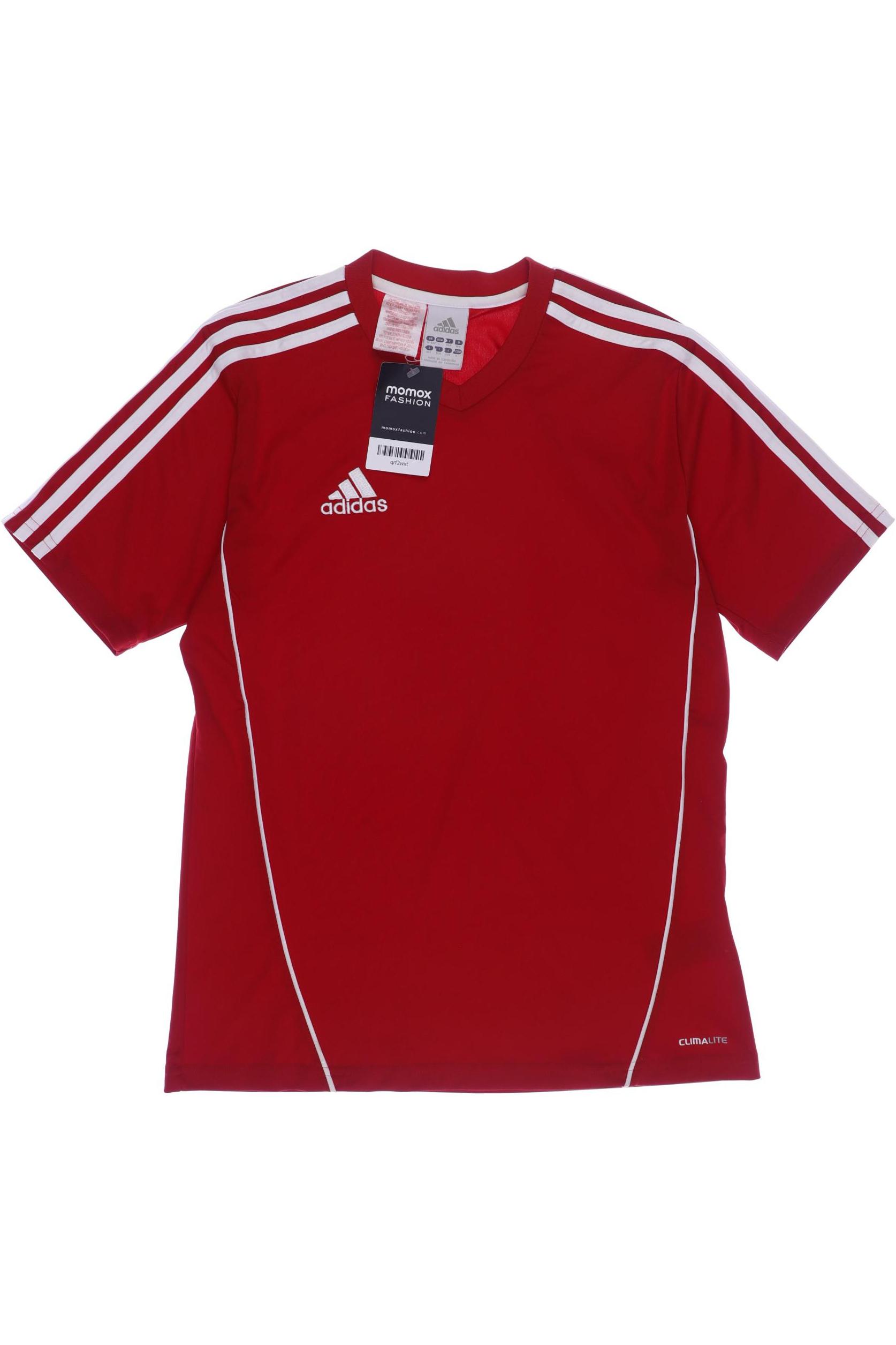 

adidas Herren T-Shirt, rot, Gr. 164