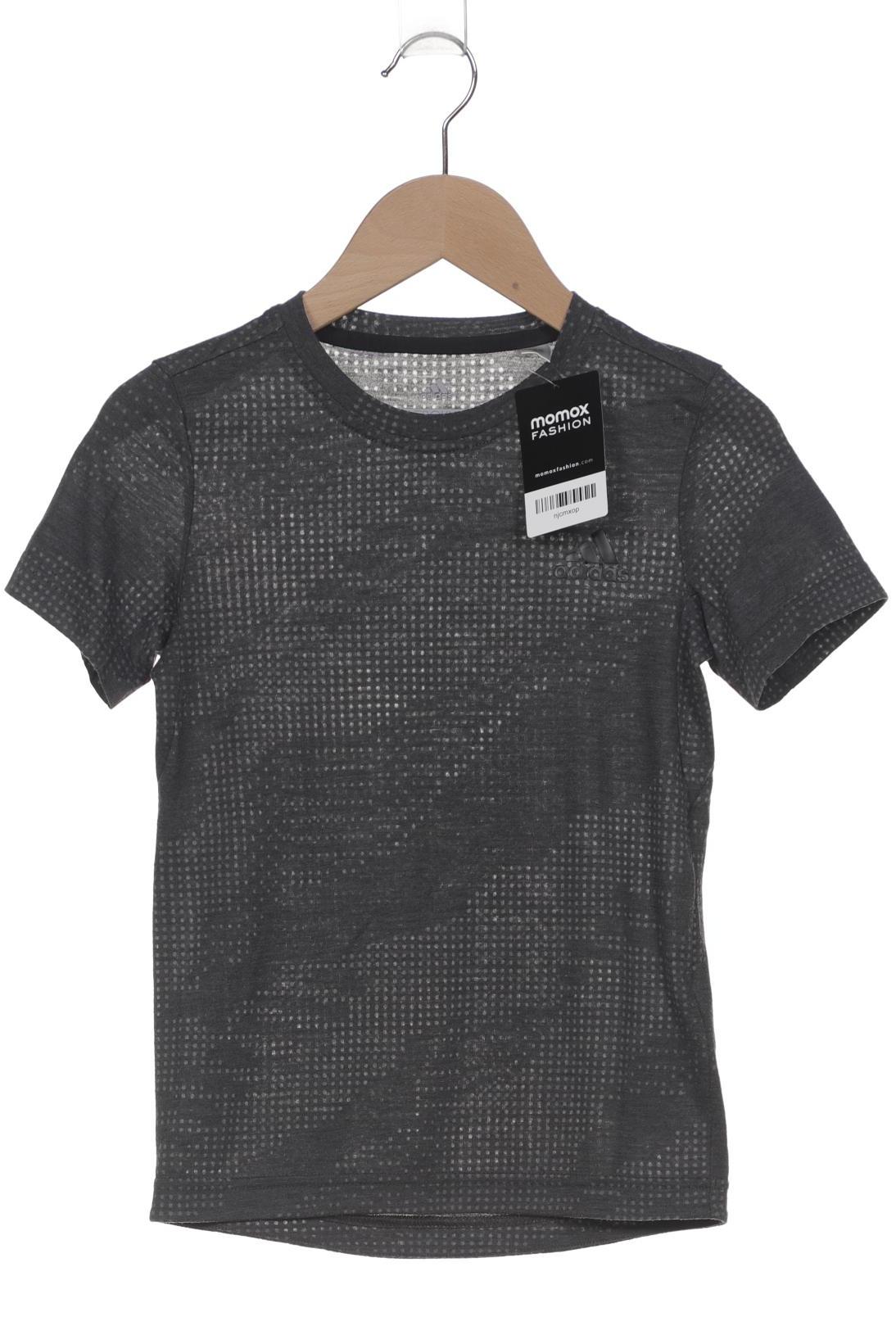 

adidas Herren T-Shirt, grau, Gr. 128