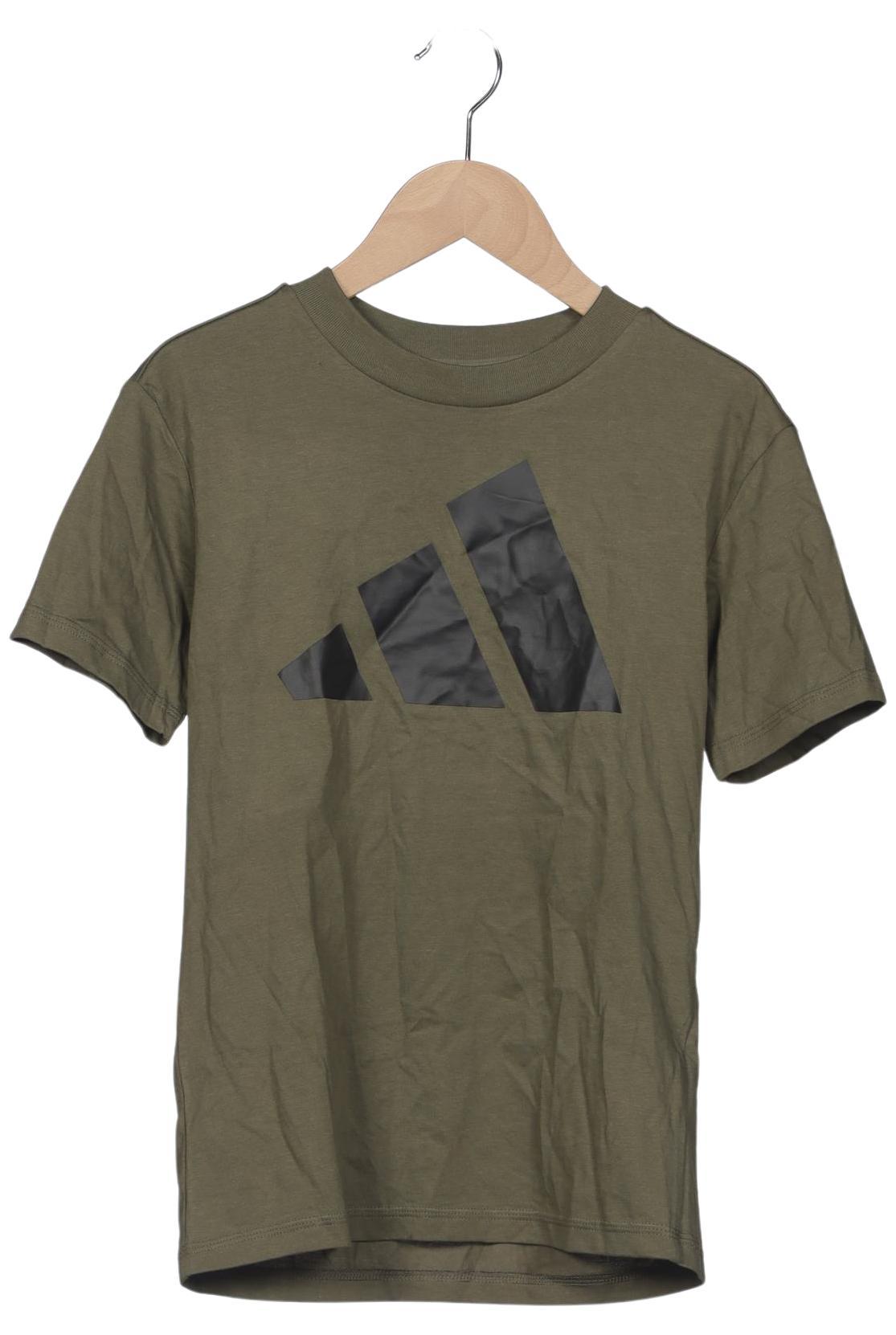 

adidas Jungen T-Shirt, grün, Gr. 152