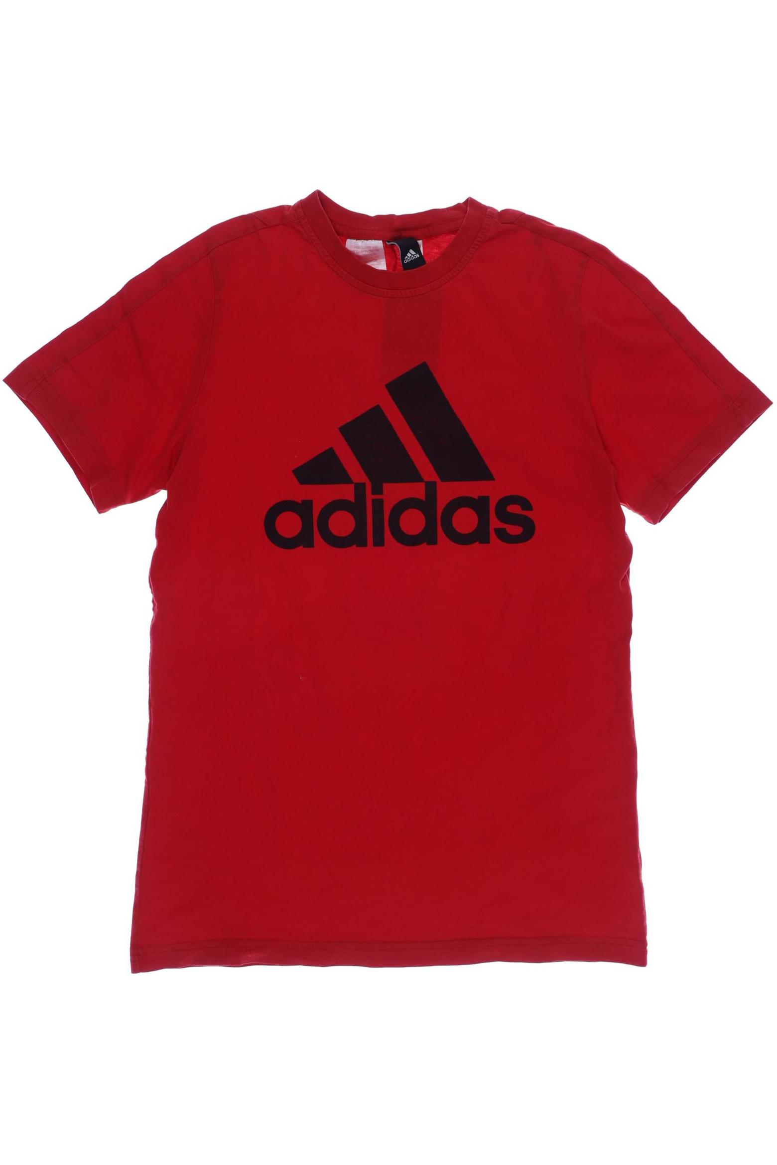 

adidas Jungen T-Shirt, rot, Gr. 176