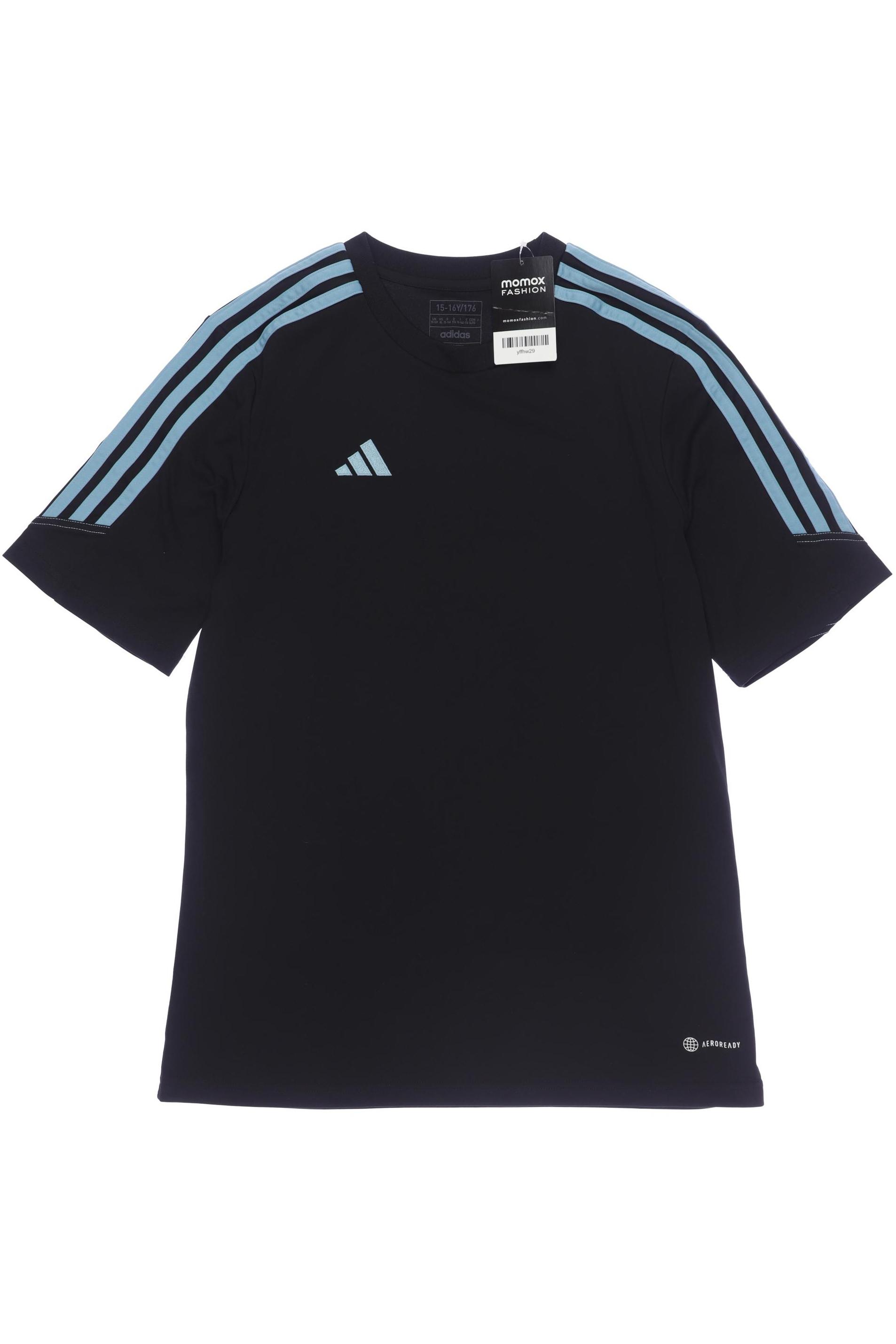 

adidas Herren T-Shirt, schwarz, Gr. 176