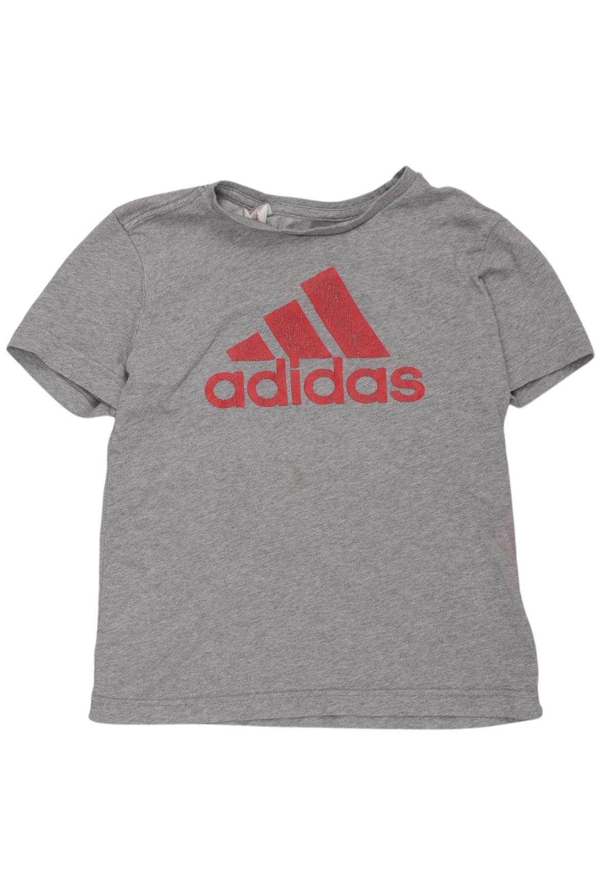 

adidas Herren T-Shirt, grau, Gr. 140