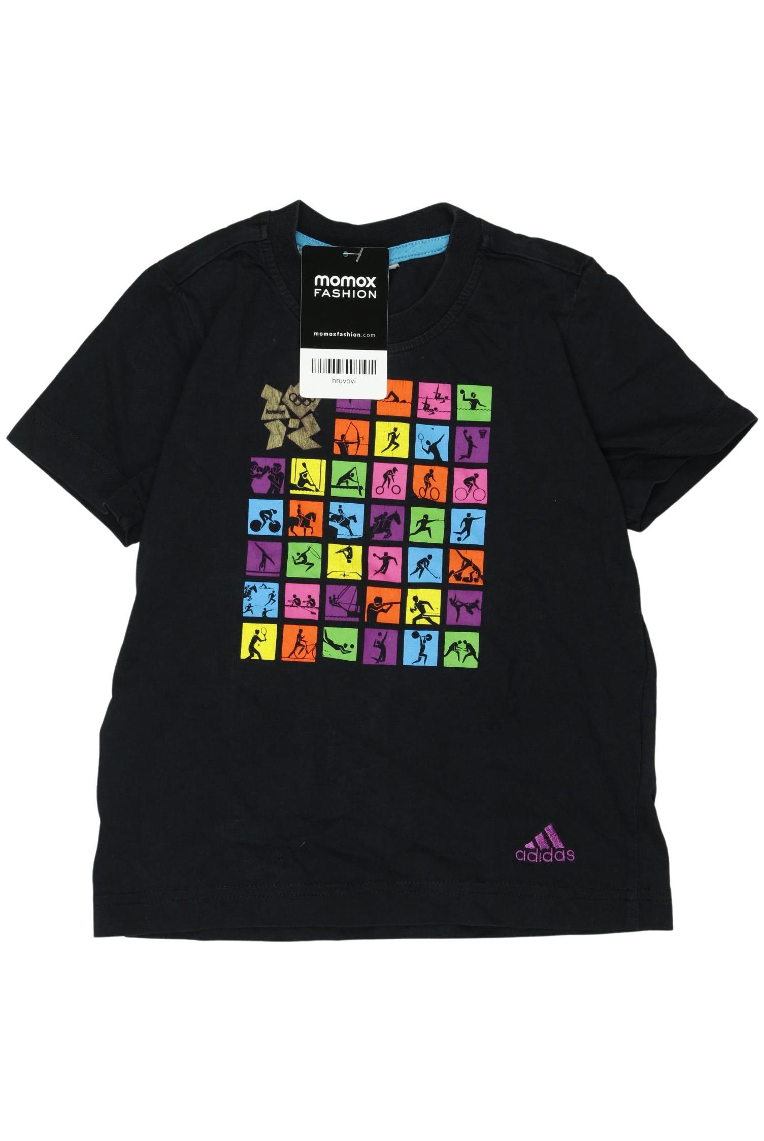 

adidas Jungen T-Shirt, marineblau, Gr. 116