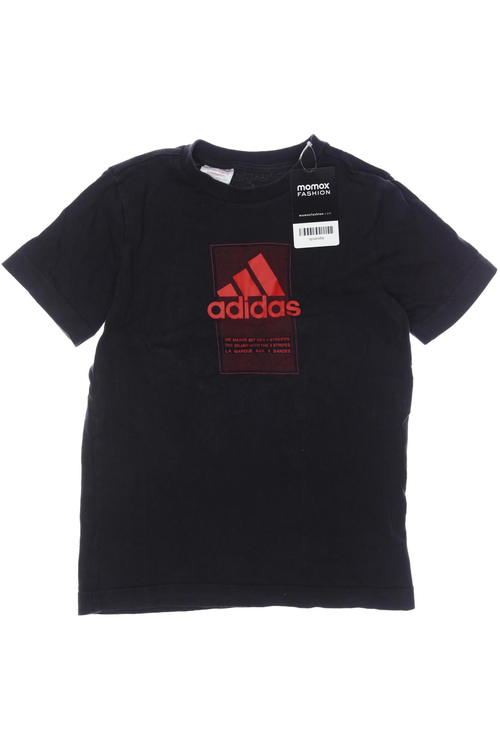 

adidas Jungen T-Shirt, schwarz, Gr. 146