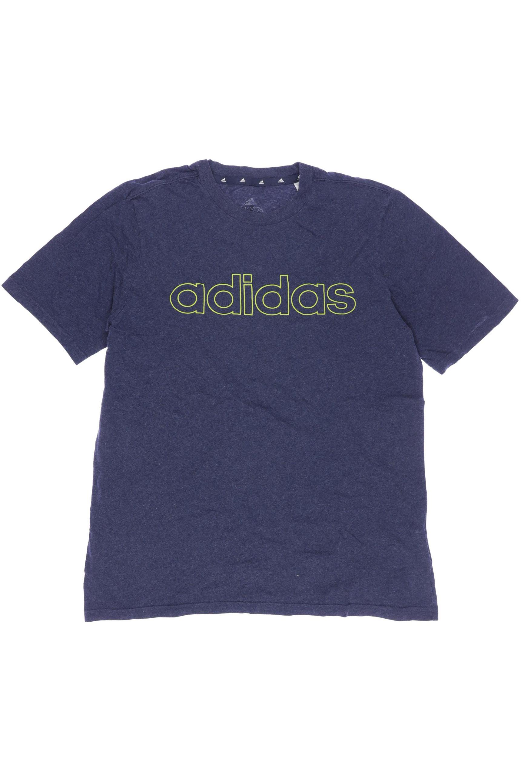 

adidas Herren T-Shirt, marineblau, Gr. 176