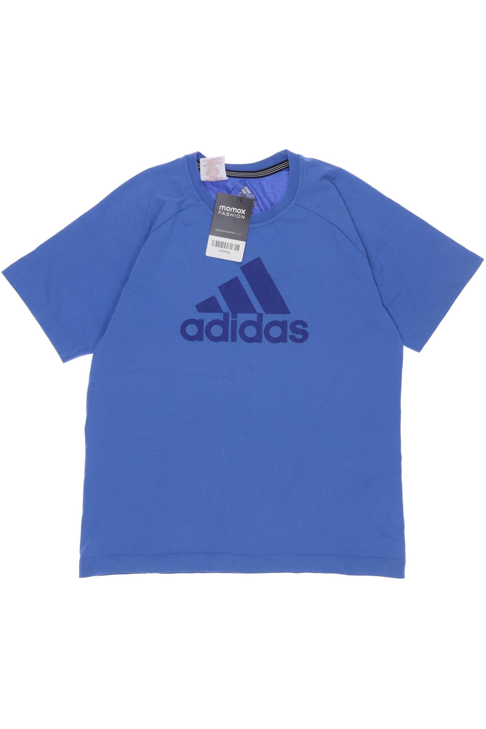 

adidas Herren T-Shirt, blau, Gr. 152