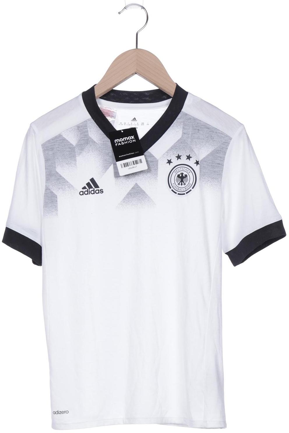 

adidas Herren T-Shirt, weiß, Gr. 152
