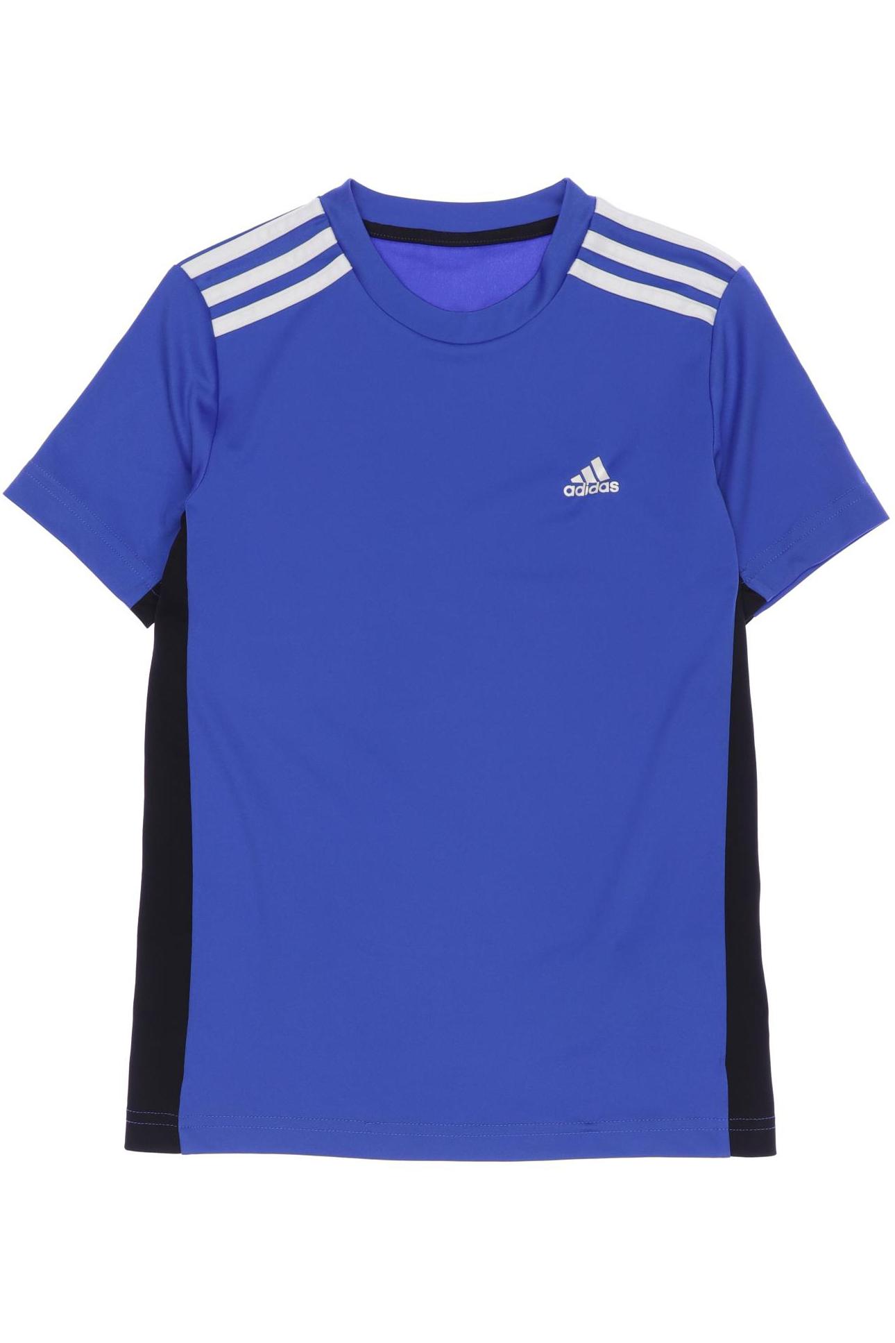 

adidas Herren T-Shirt, blau, Gr. 140