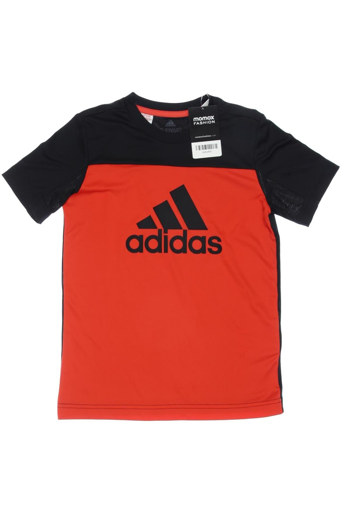 

adidas Herren T-Shirt, rot, Gr. 140