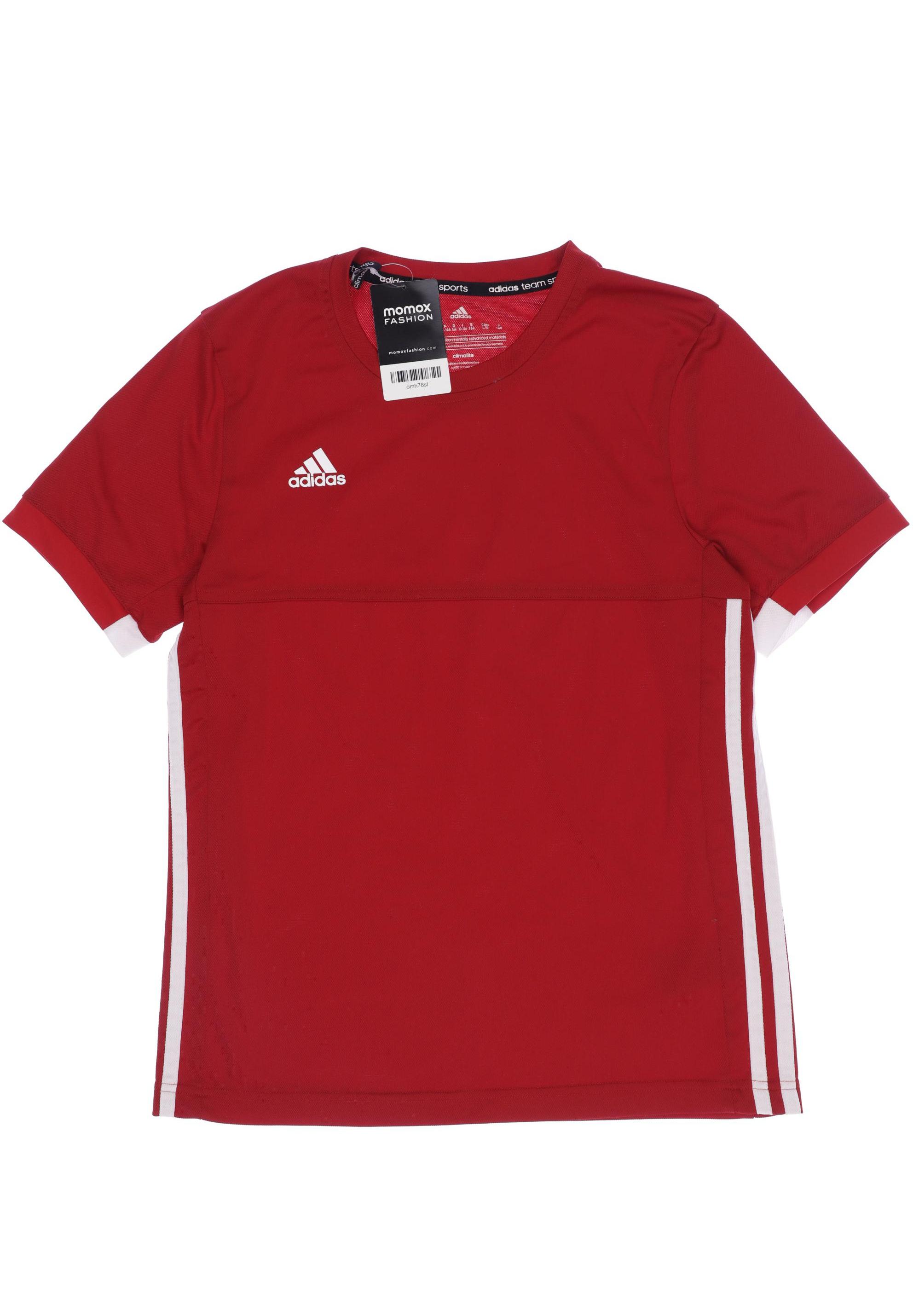 

adidas Herren T-Shirt, rot, Gr. 164