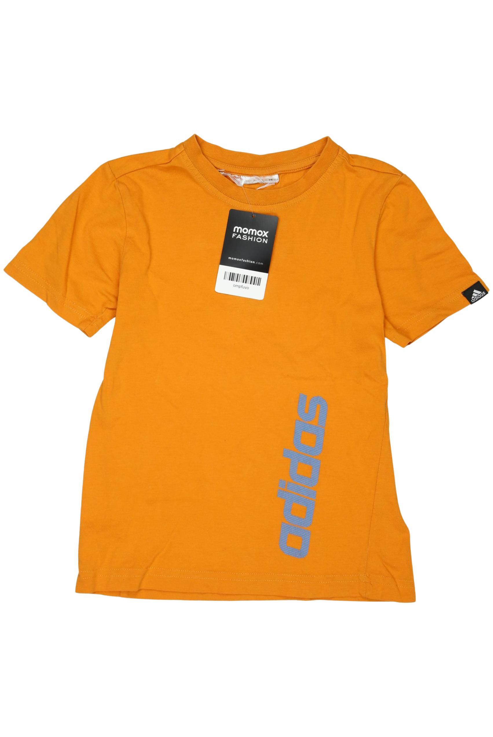 

adidas Herren T-Shirt, orange, Gr. 116
