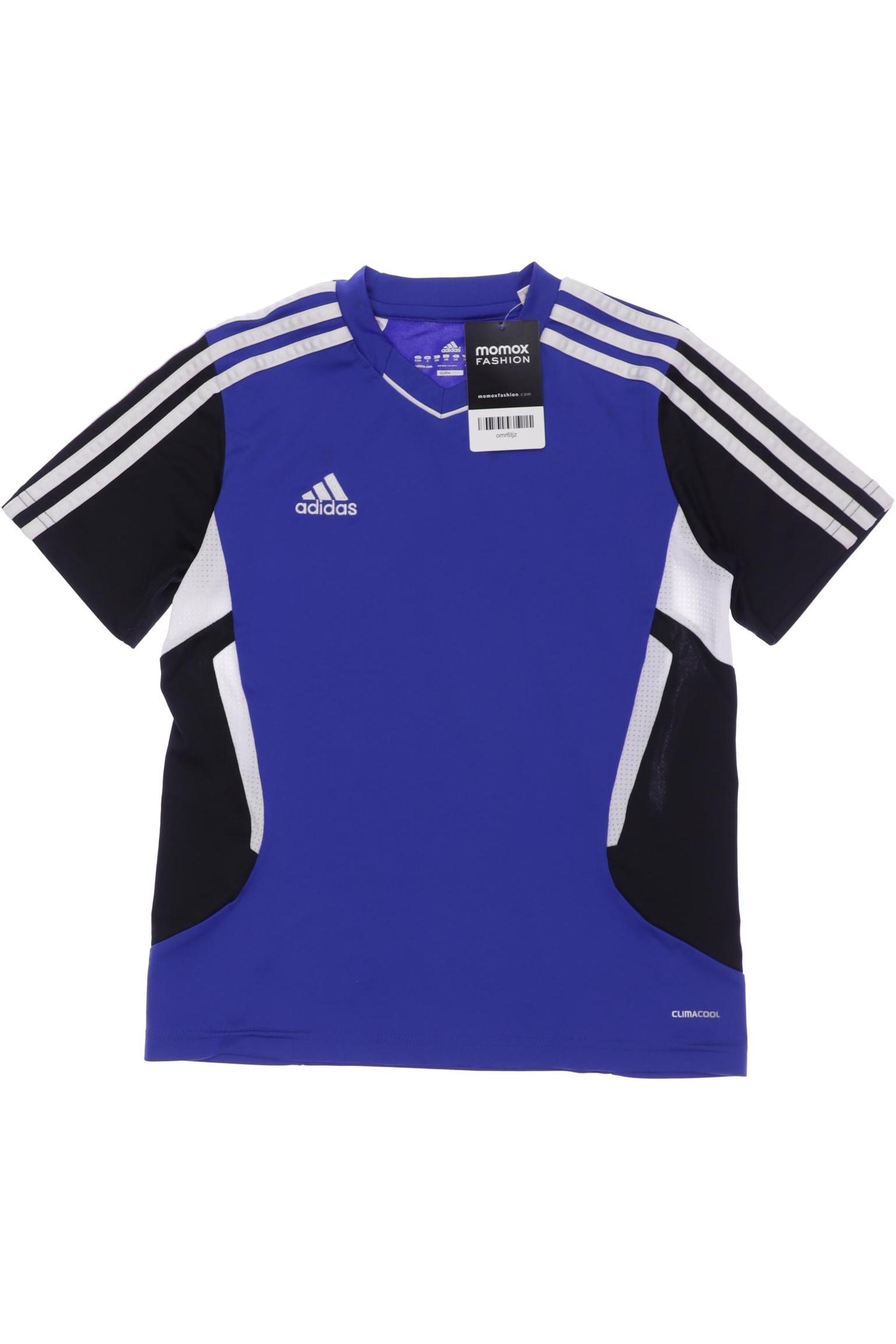 

adidas Herren T-Shirt, blau, Gr. 140