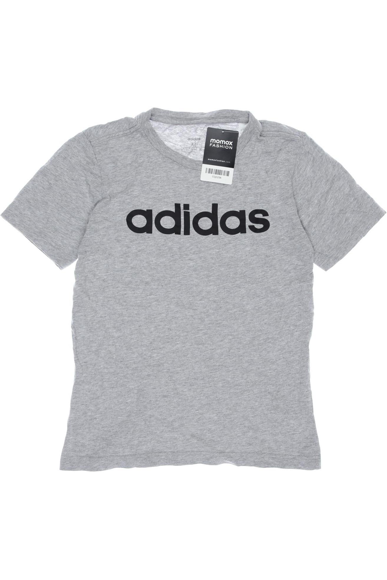 

adidas Herren T-Shirt, grau, Gr. 152
