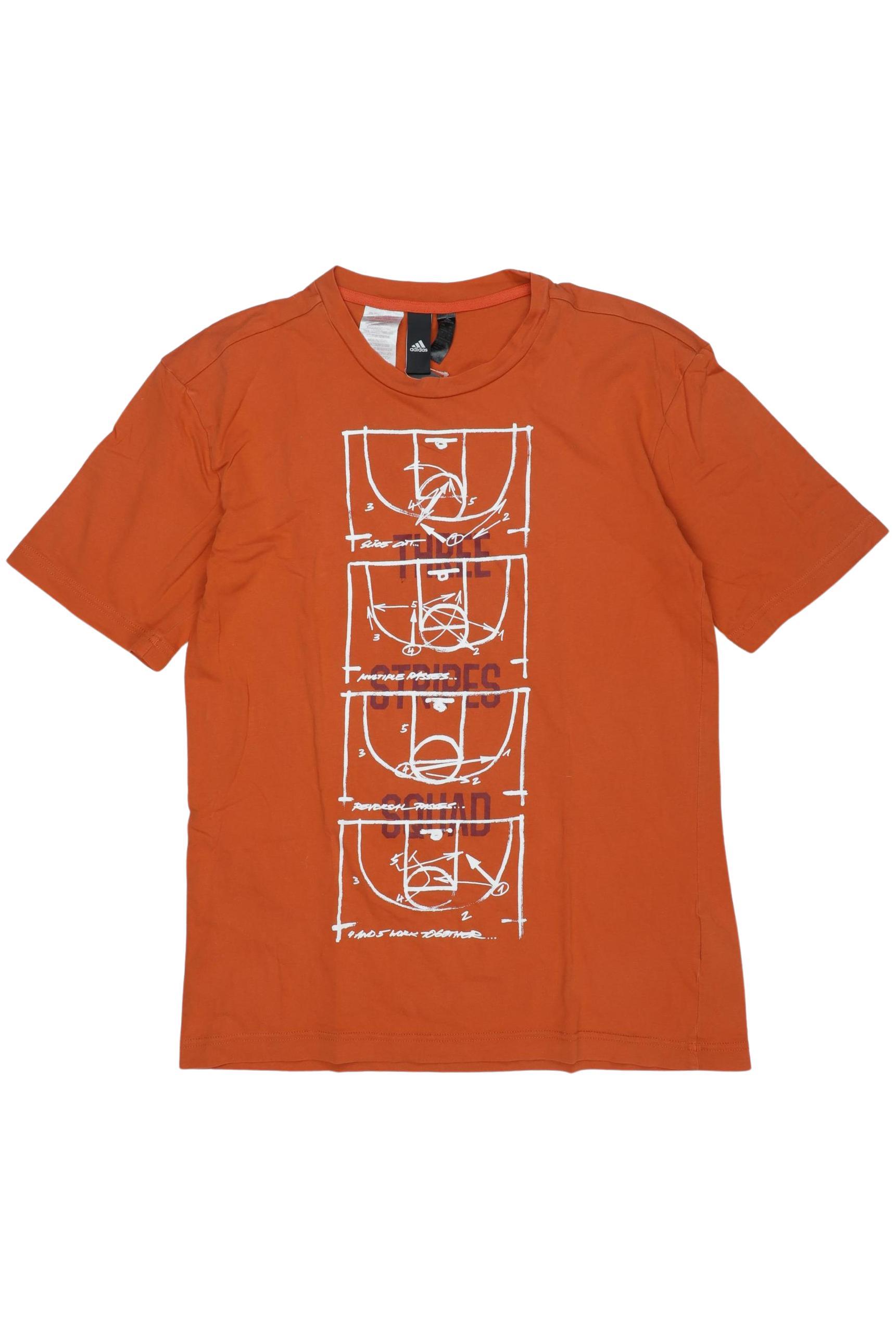 

adidas Herren T-Shirt, rot, Gr. 176