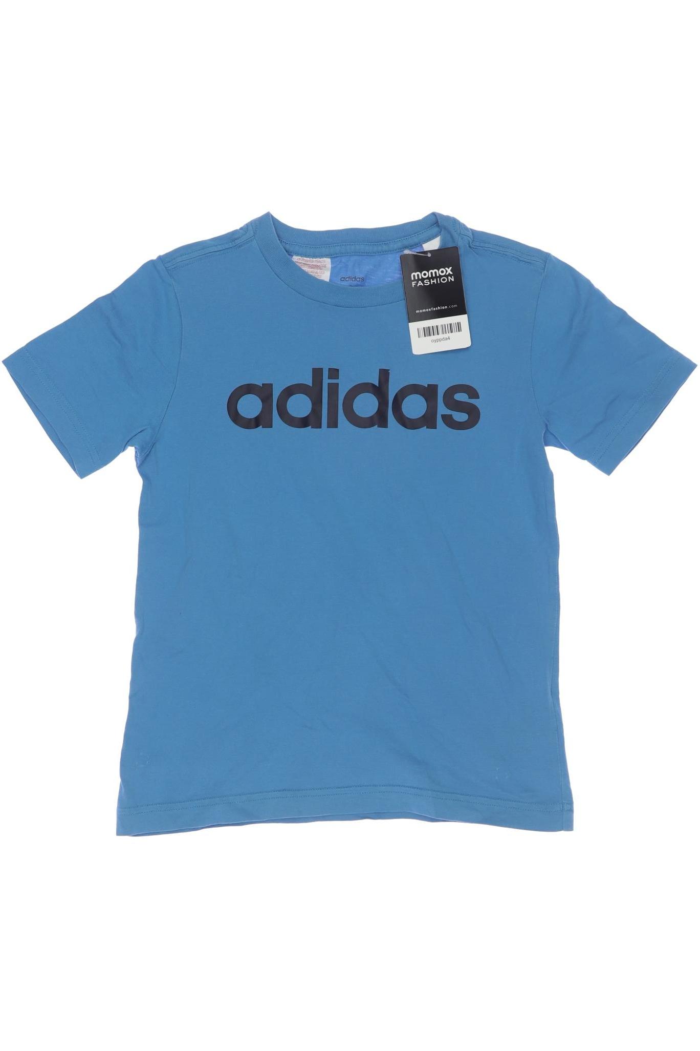 

adidas Herren T-Shirt, blau, Gr. 140