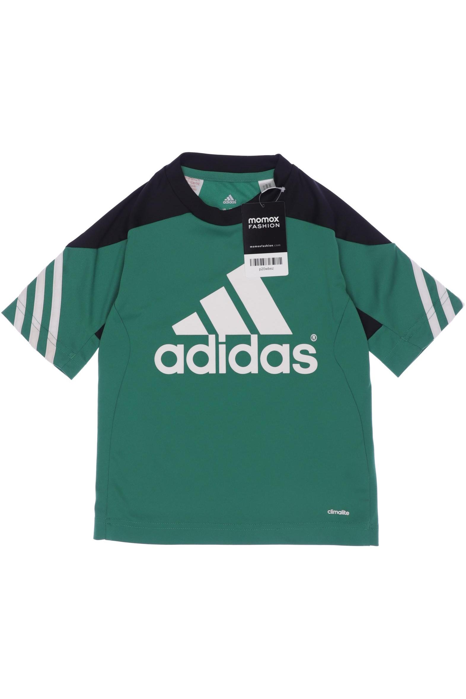 

adidas Herren T-Shirt, grün, Gr. 116