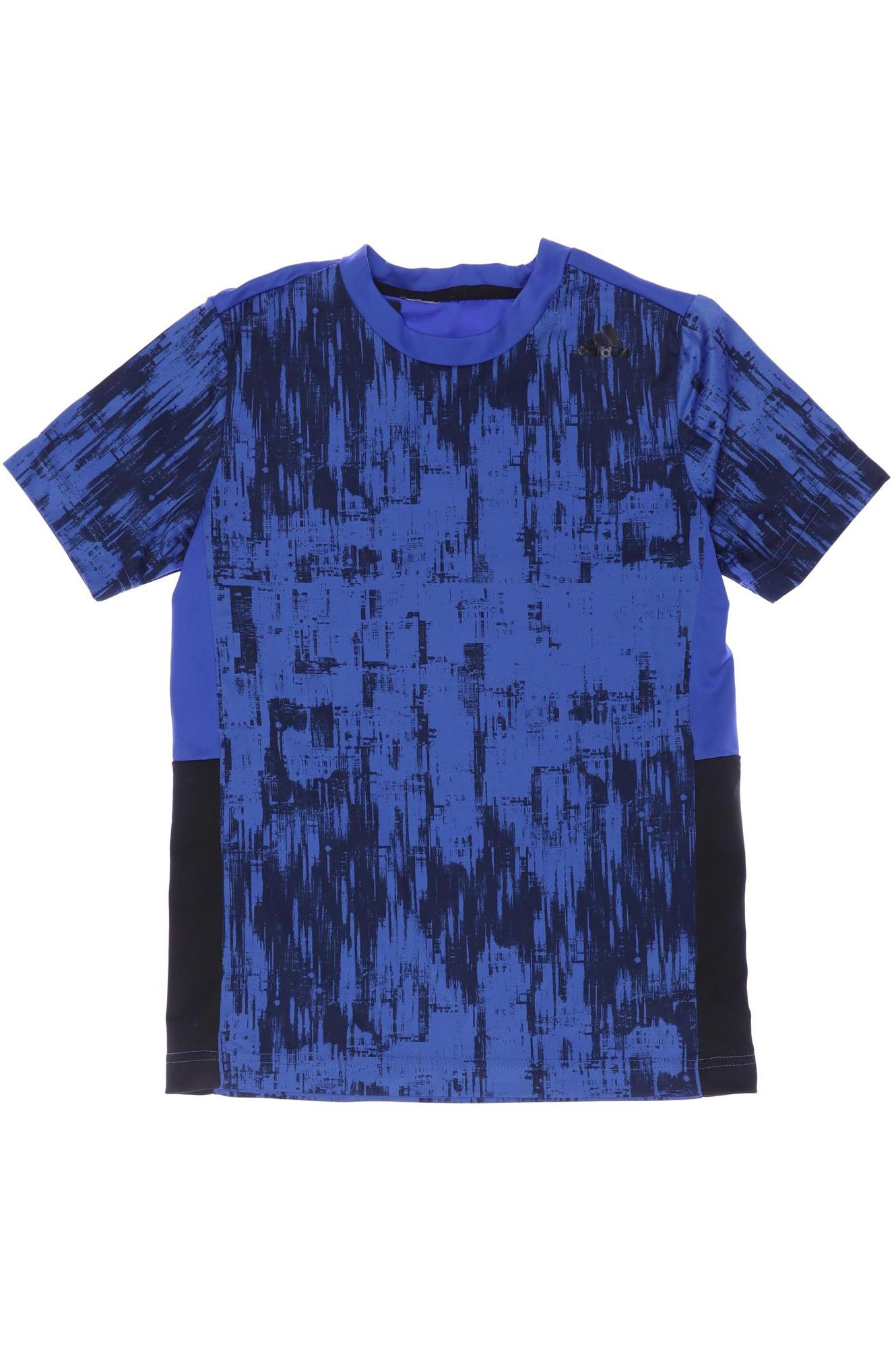 

adidas Herren T-Shirt, blau, Gr. 116