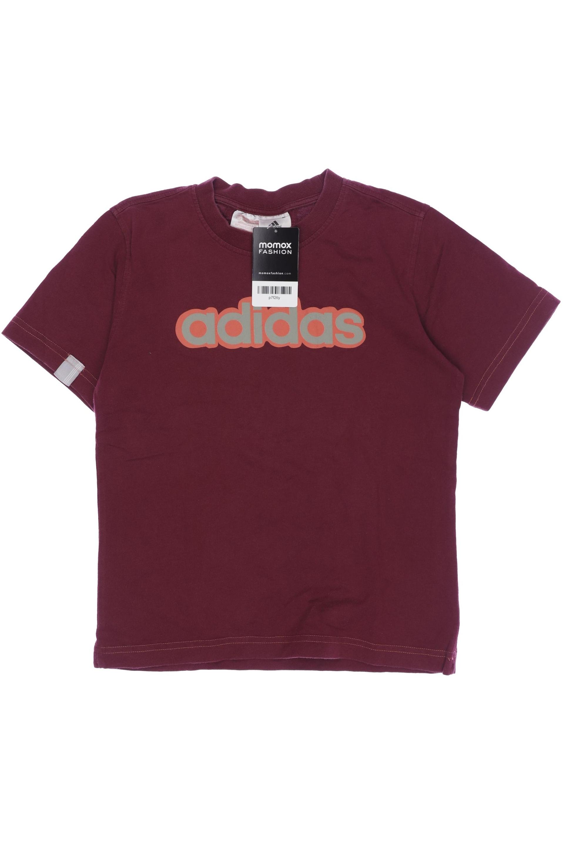

adidas Herren T-Shirt, bordeaux, Gr. 152