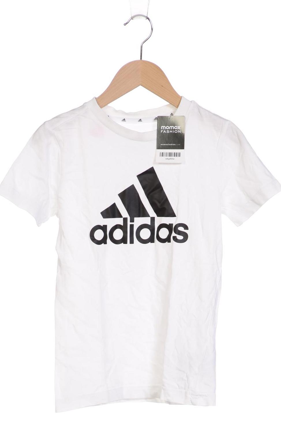 

adidas Herren T-Shirt, weiß, Gr. 140