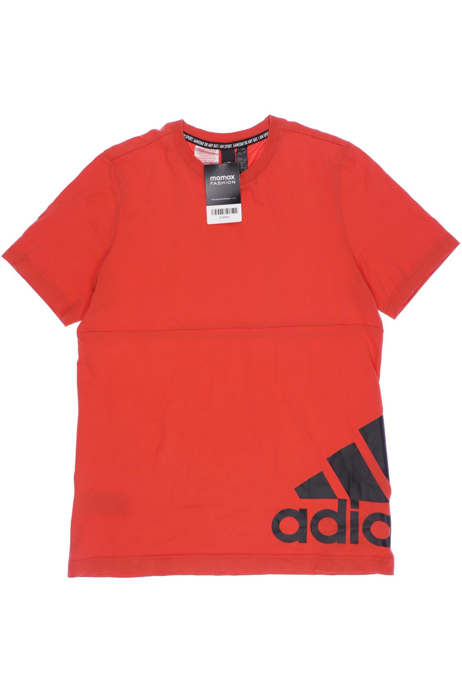 

adidas Herren T-Shirt, rot, Gr. 164