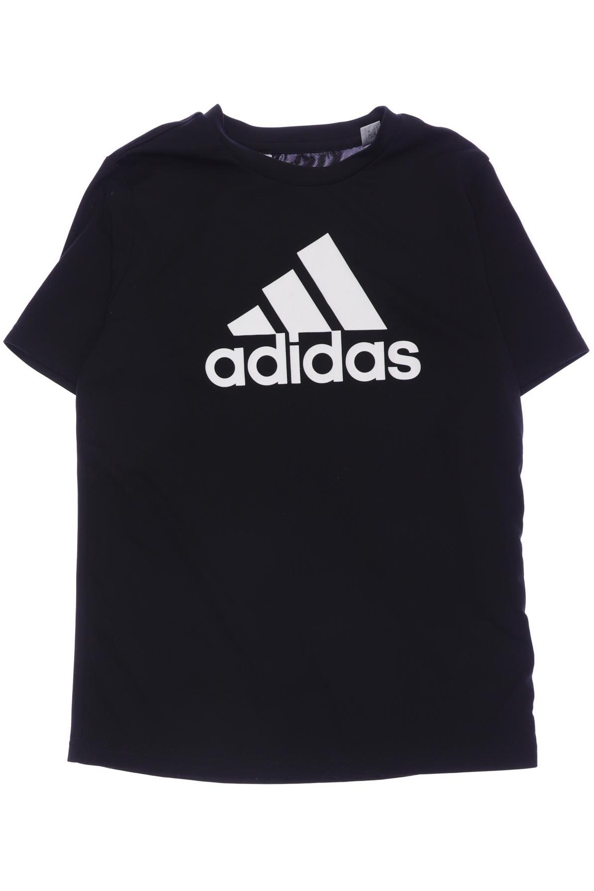 

adidas Herren T-Shirt, schwarz, Gr. 152
