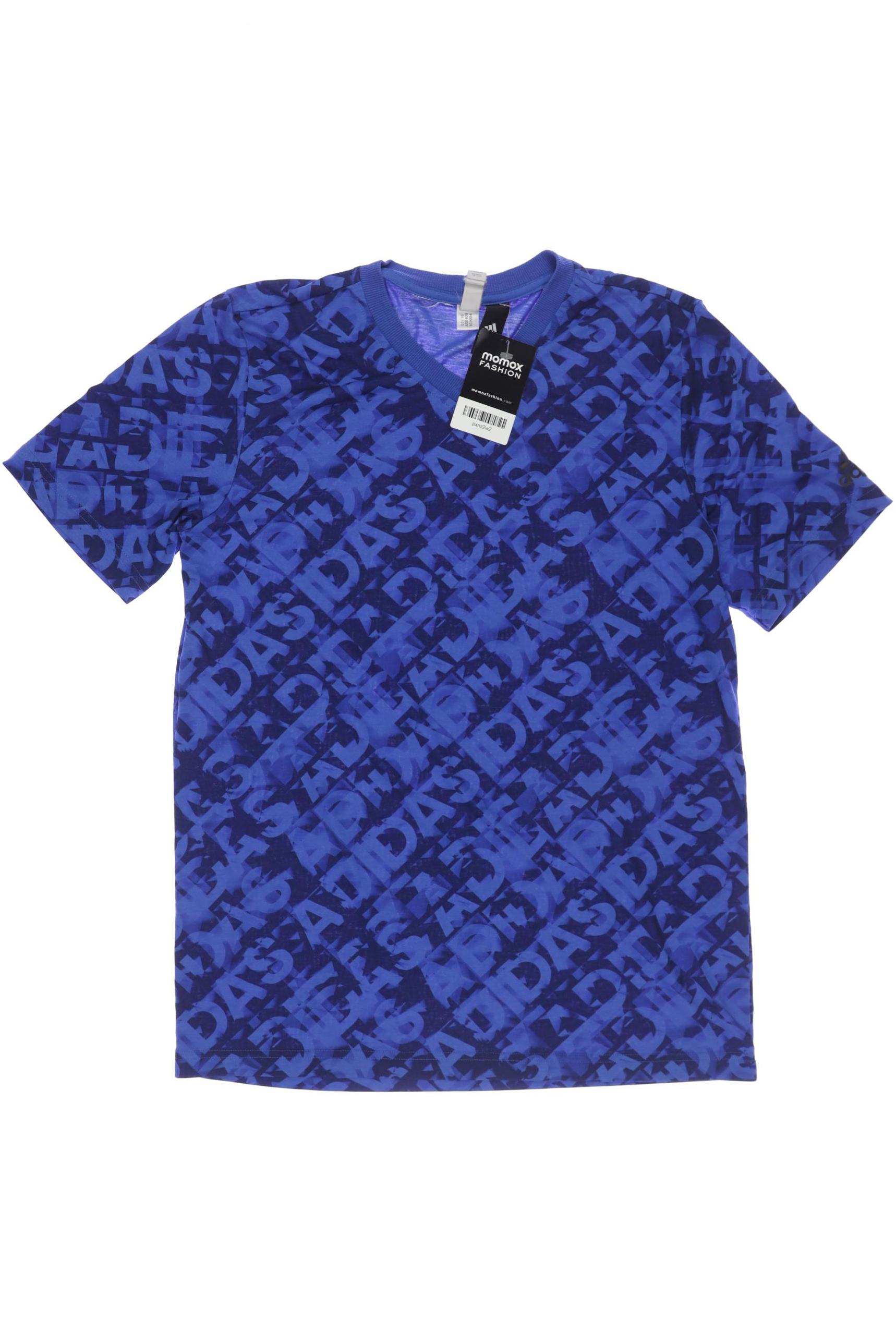 

adidas Herren T-Shirt, blau, Gr. 176