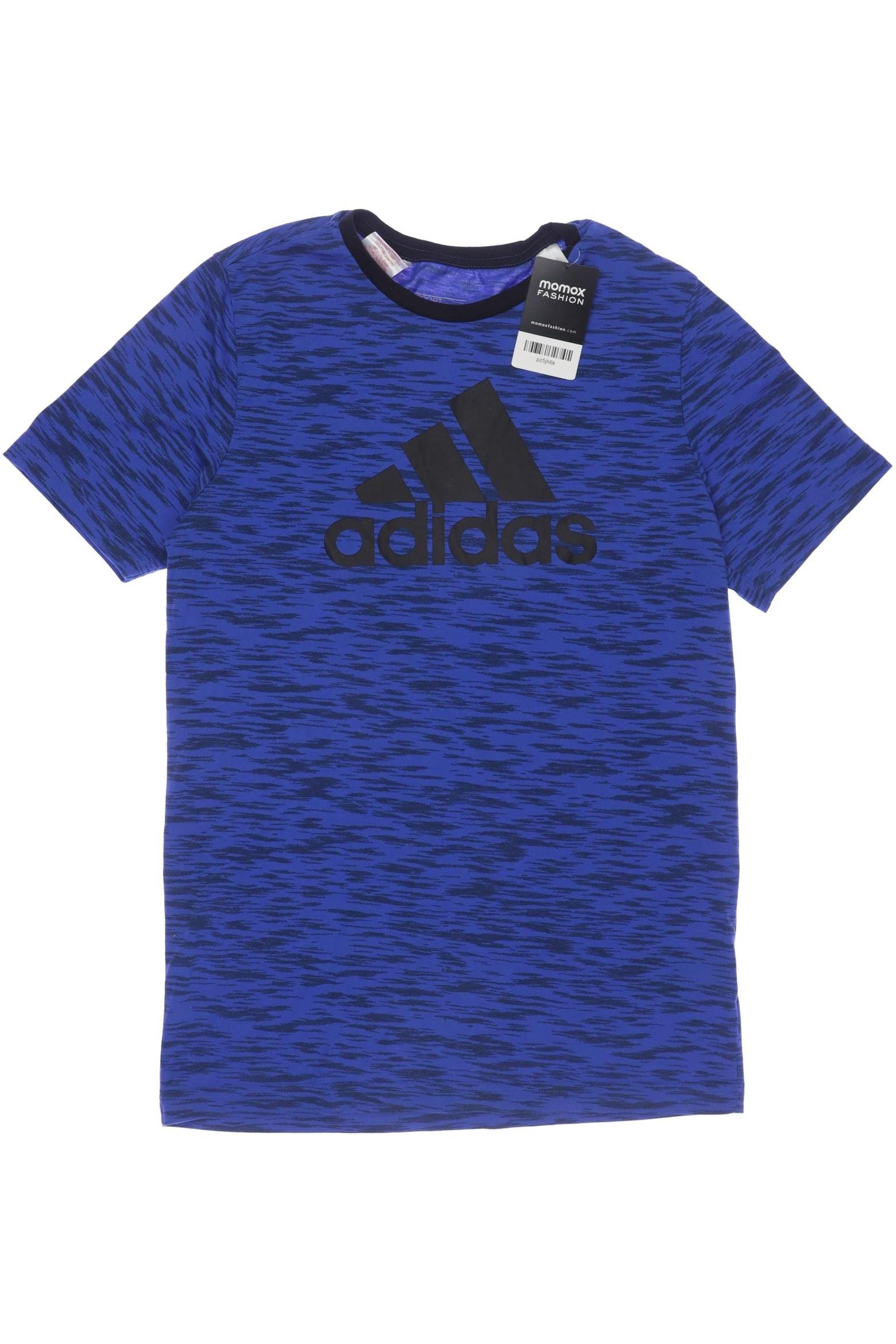 

adidas Herren T-Shirt, blau, Gr. 176