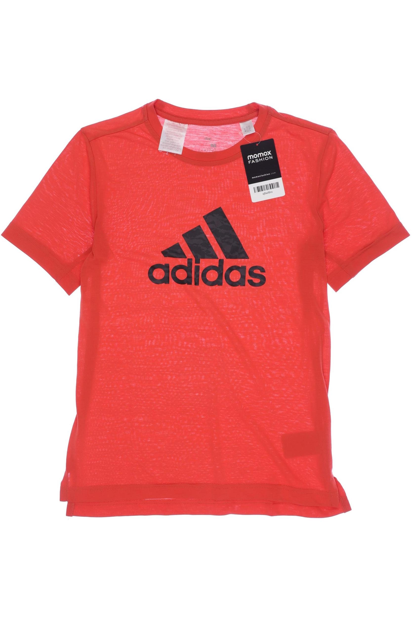 

adidas Herren T-Shirt, rot, Gr. 152