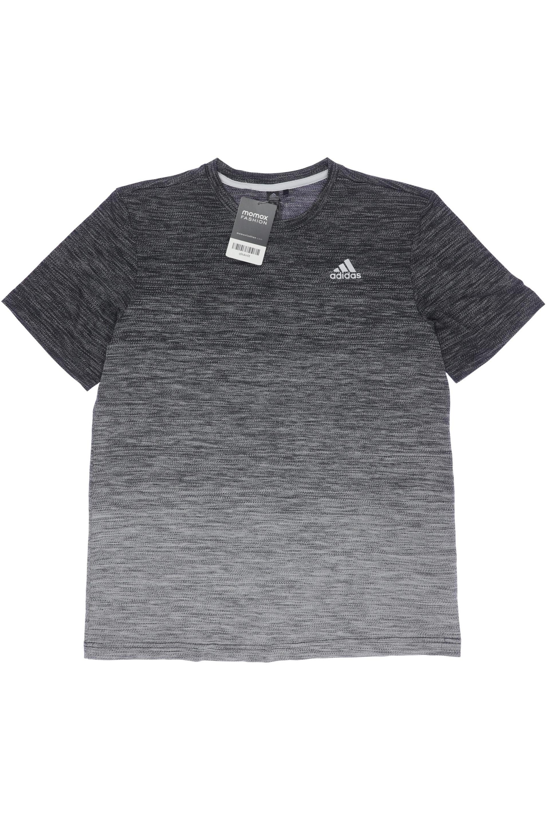 

adidas Herren T-Shirt, grau, Gr. 176