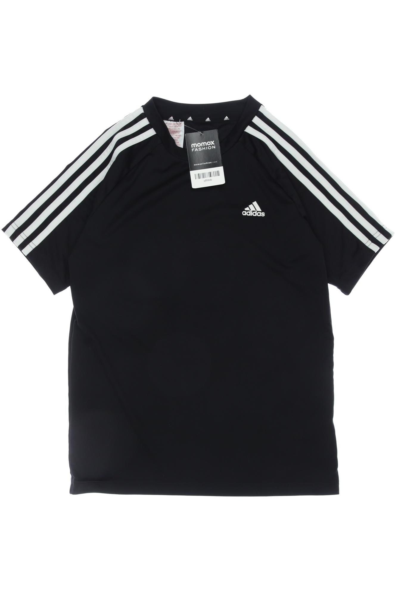 

adidas Herren T-Shirt, schwarz, Gr. 152