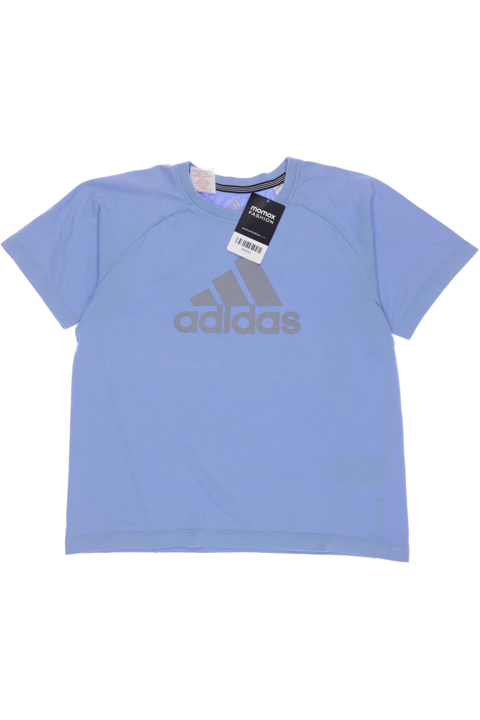 

adidas Jungen T-Shirt, blau, Gr. 152