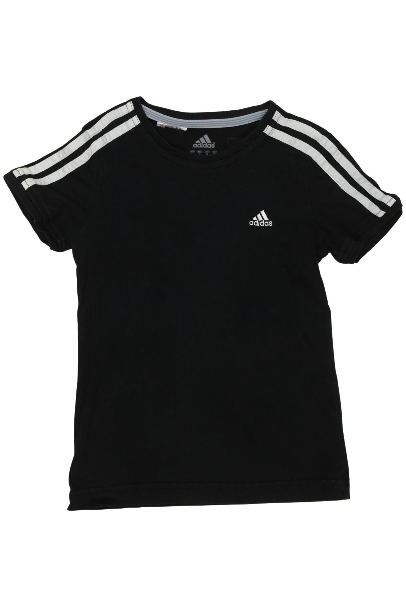 

adidas Jungen T-Shirt, schwarz, Gr. 128