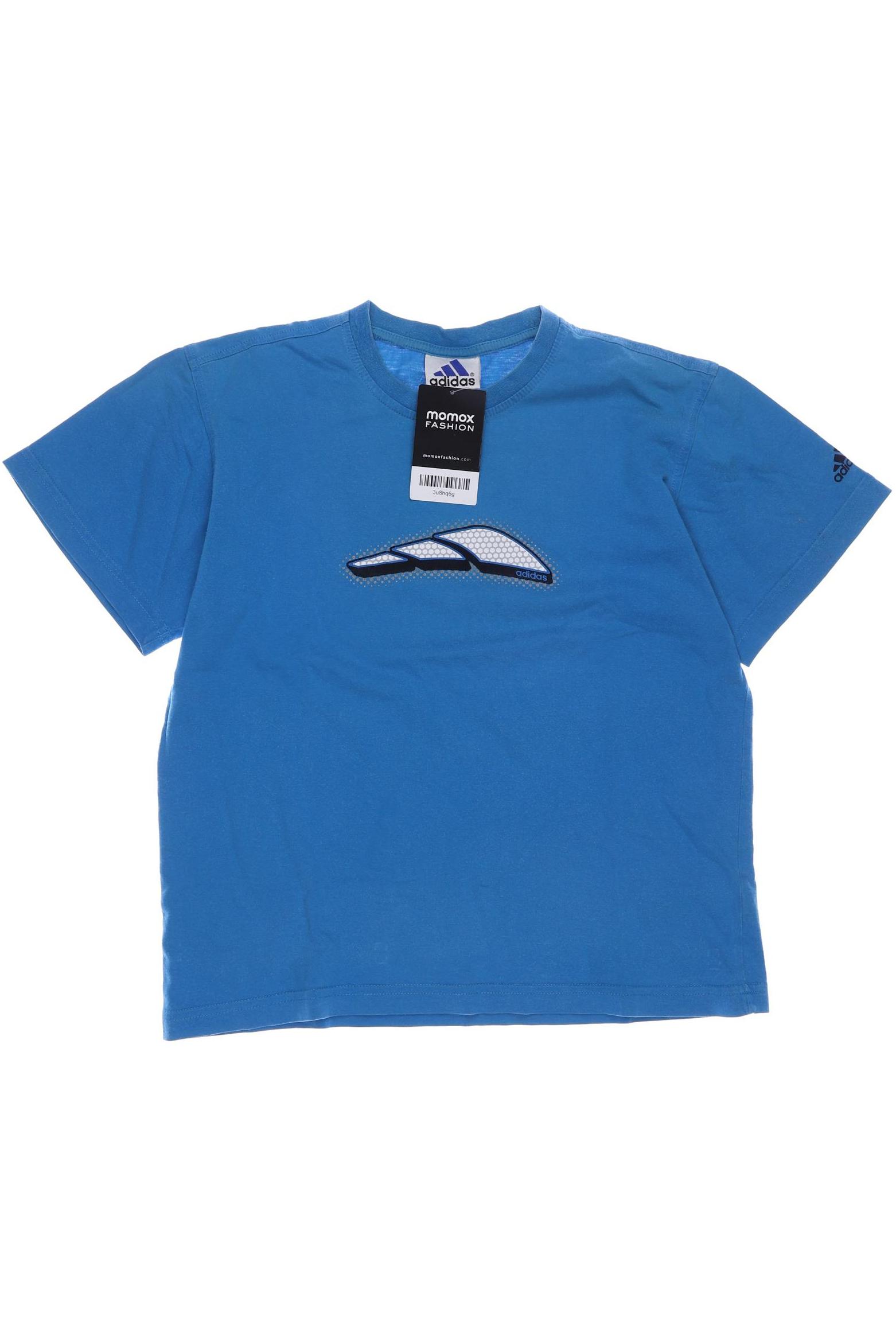 

adidas Herren T-Shirt, blau, Gr. 140