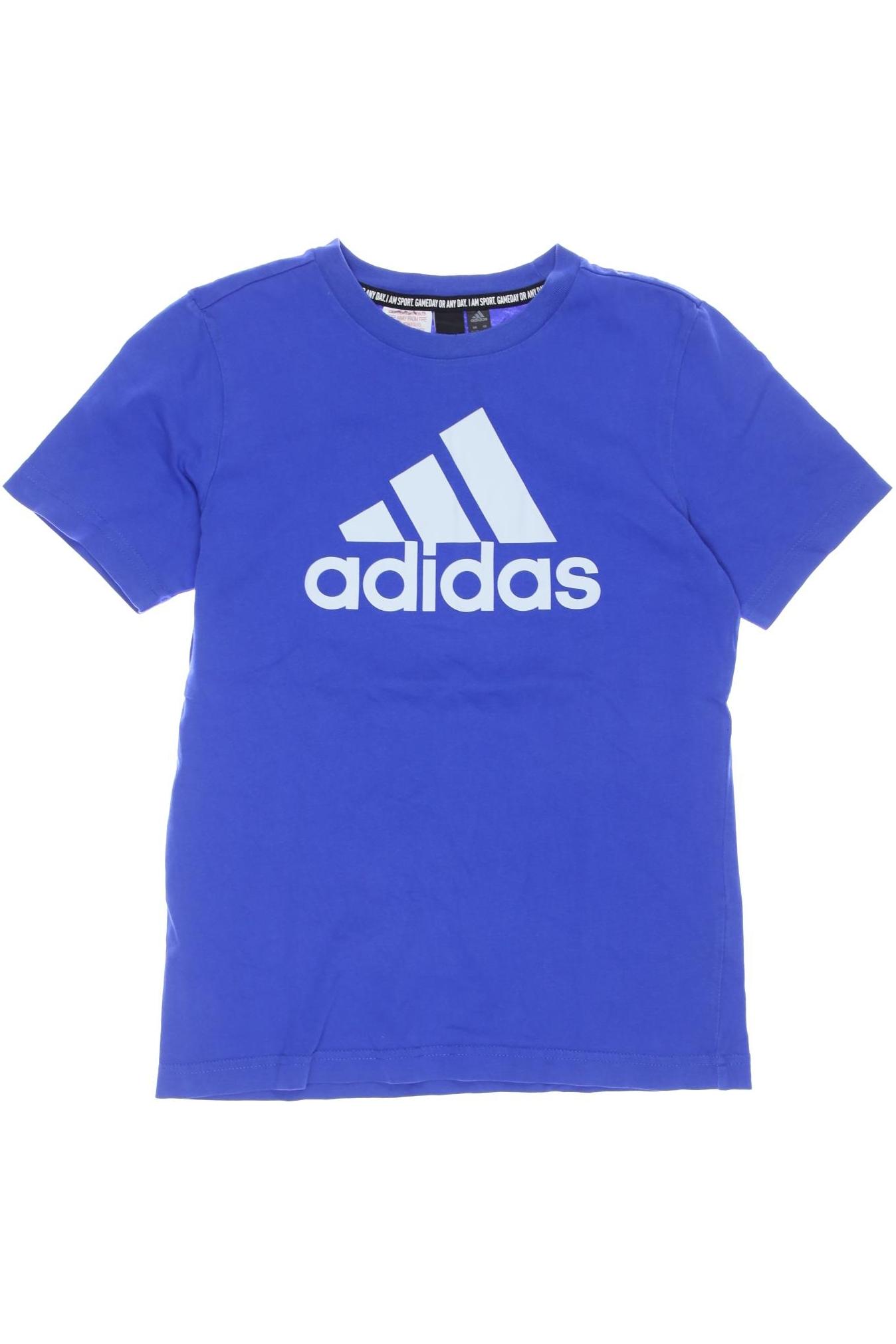 

adidas Herren T-Shirt, blau, Gr. 152