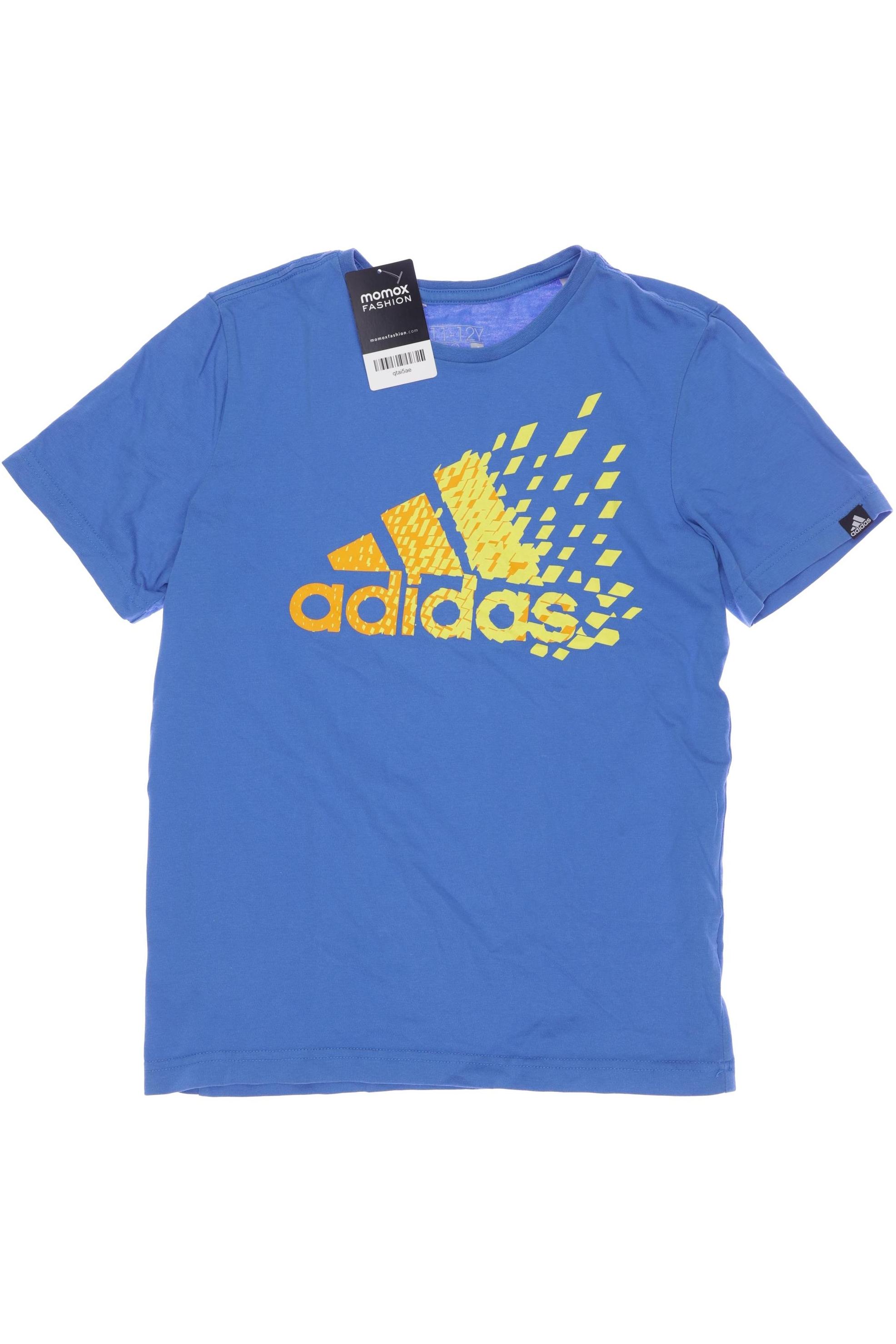

adidas Herren T-Shirt, blau, Gr. 152