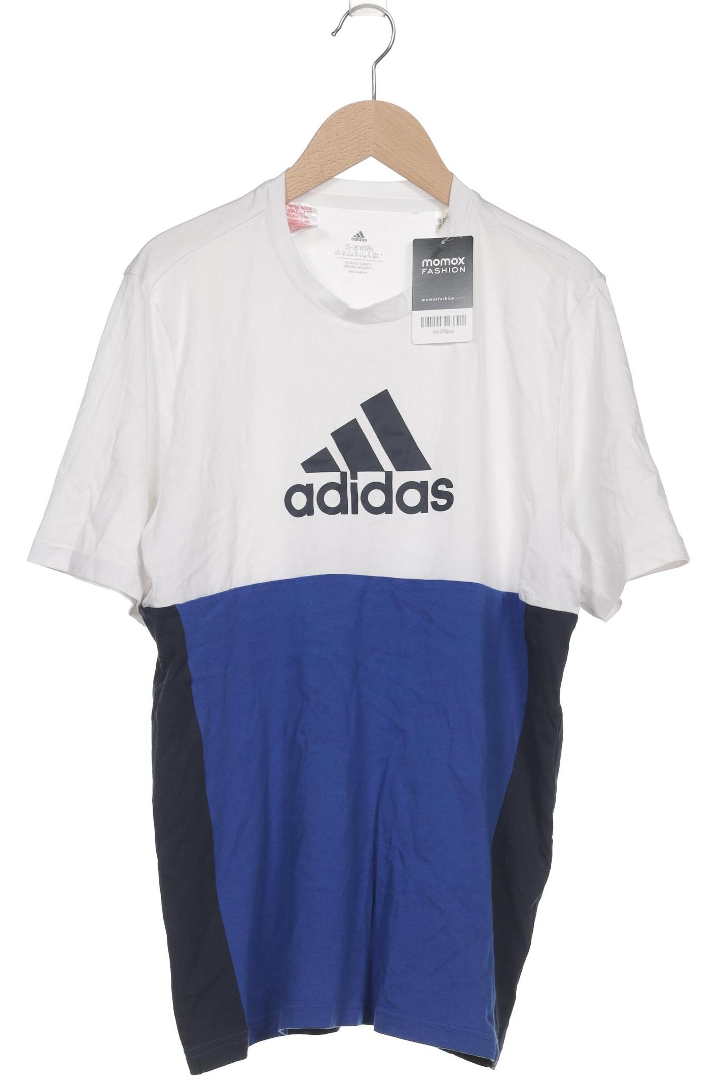 

adidas Herren T-Shirt, blau, Gr. 176