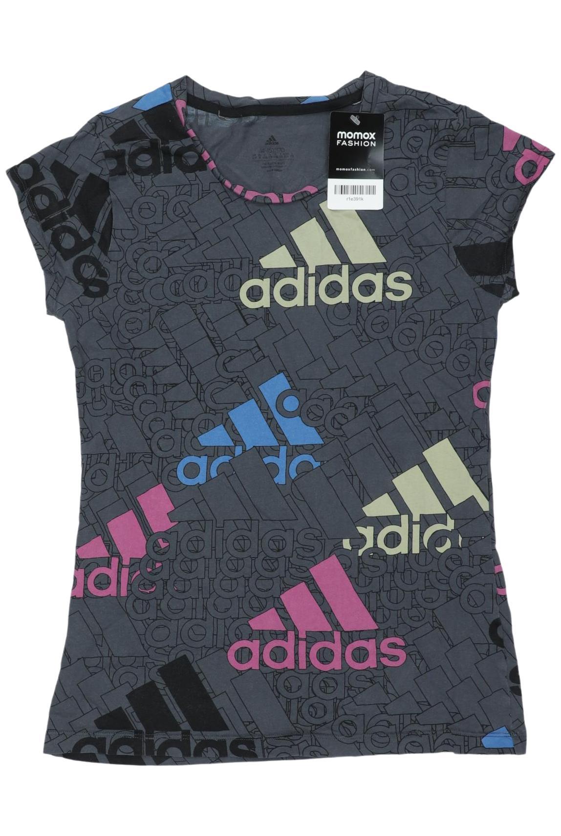 

adidas Herren T-Shirt, grau, Gr. 170