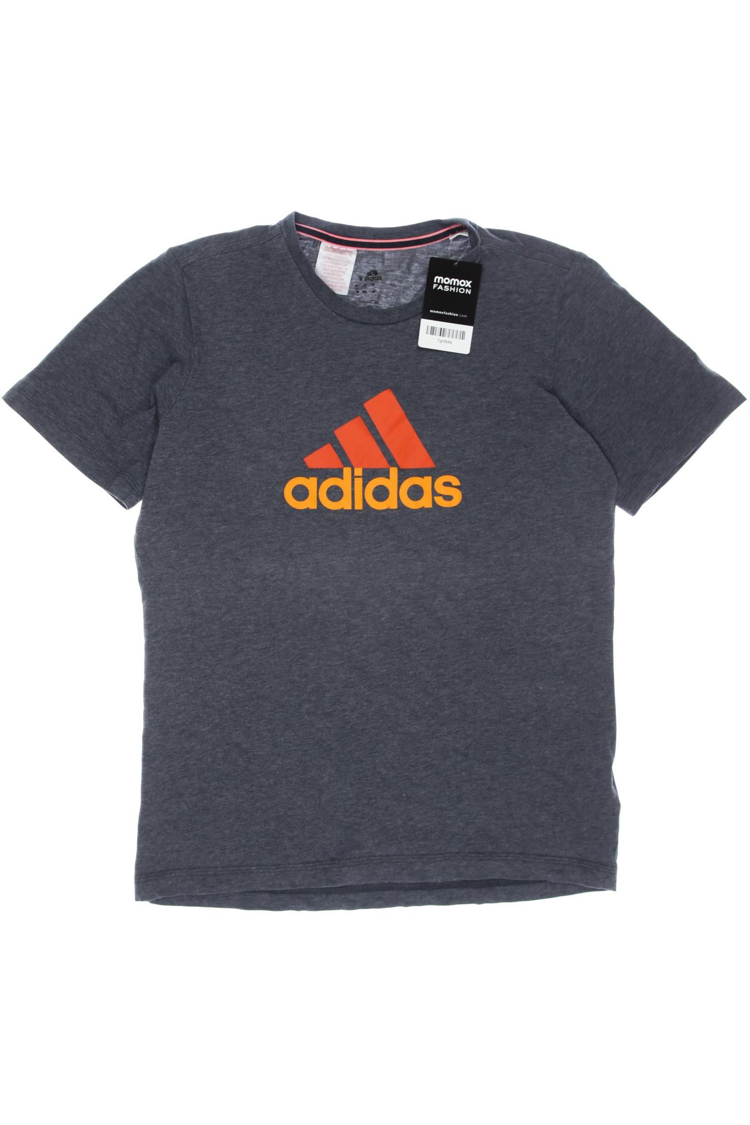

adidas Herren T-Shirt, grau, Gr. 176