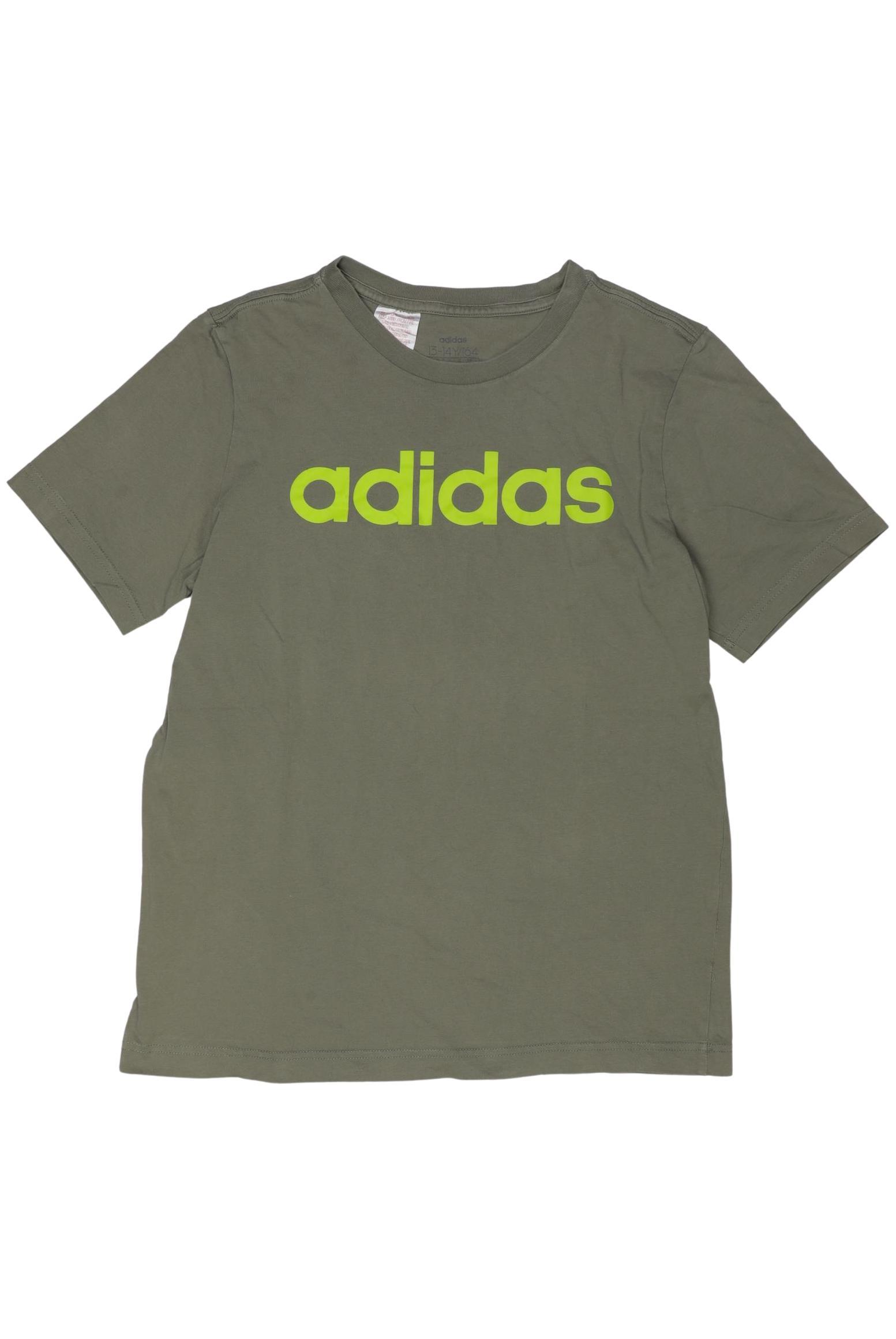 

adidas Jungen T-Shirt, neon, Gr. 164